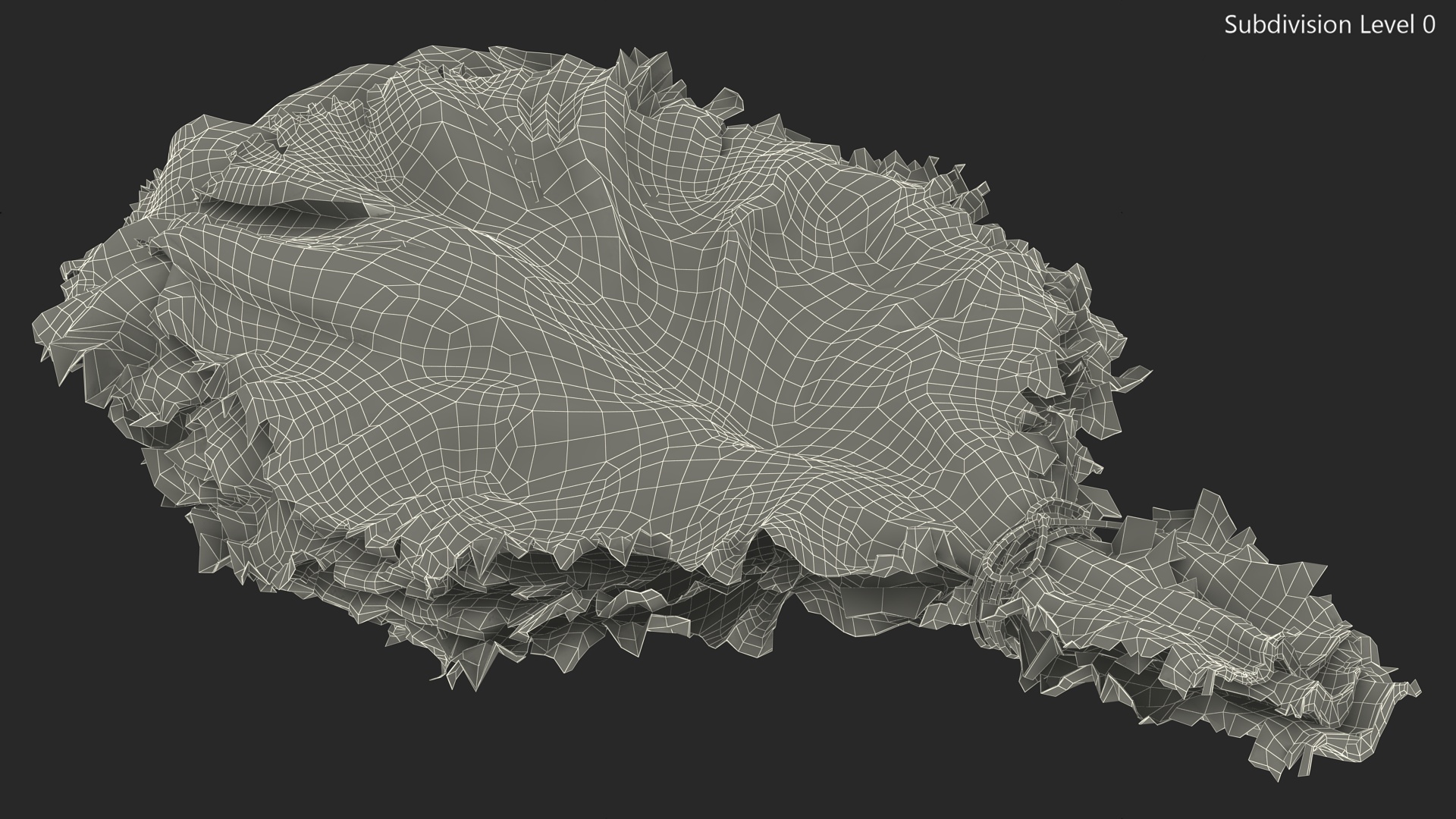 3D model Bunch of Lettuce Fur
