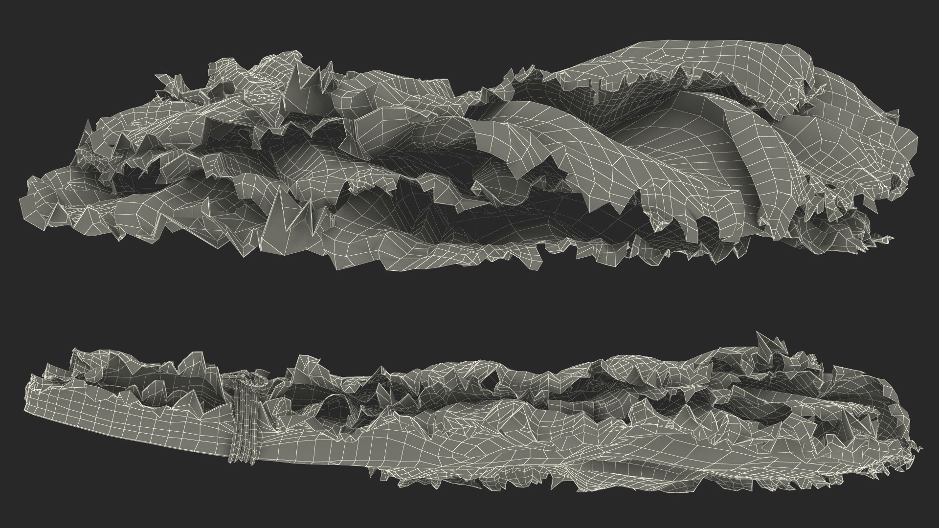 3D model Bunch of Lettuce Fur