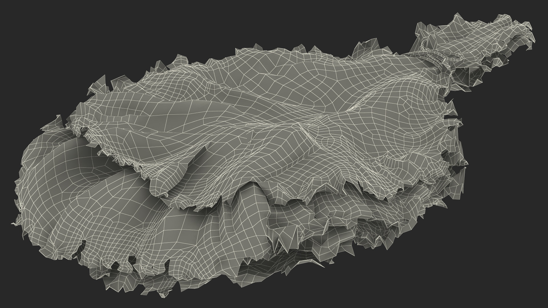 3D model Bunch of Lettuce Fur