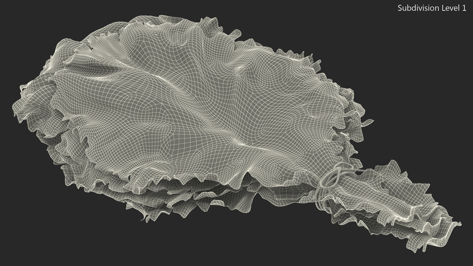 3D model Bunch of Lettuce Fur