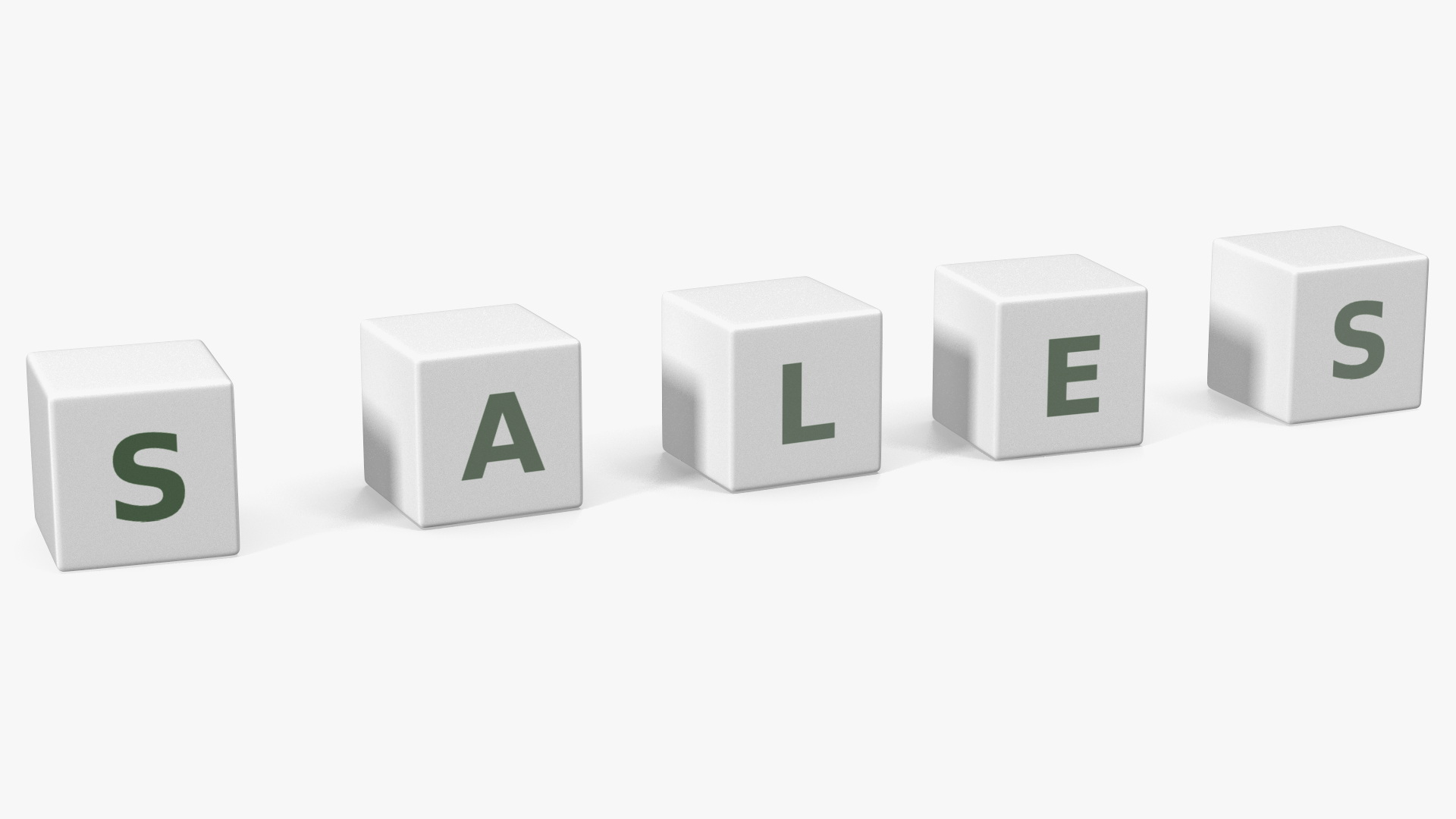 3D Stacked Coins with Letter Cubes