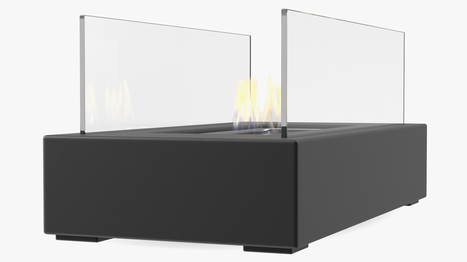 3D Black Bioethanol Burner model