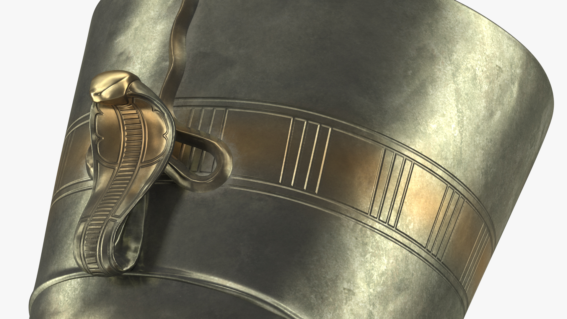 Bronze Bust of Nefertiti 3D model