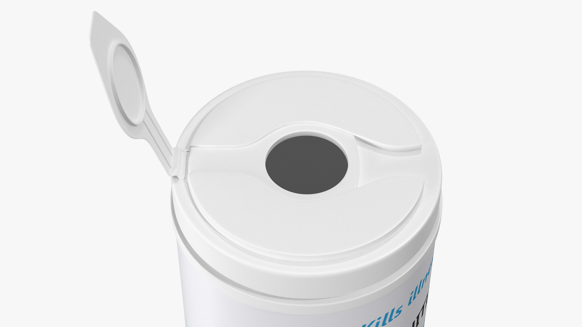 3D model Sanitizing Wipes 80 Count Small Canister