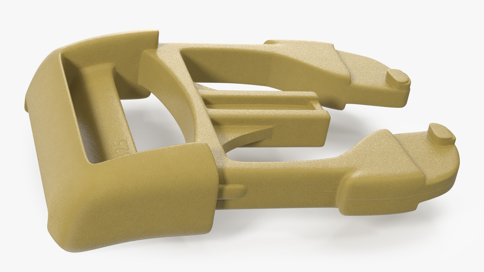 3D Contoured Side Release Plastic Buckle Khaki model