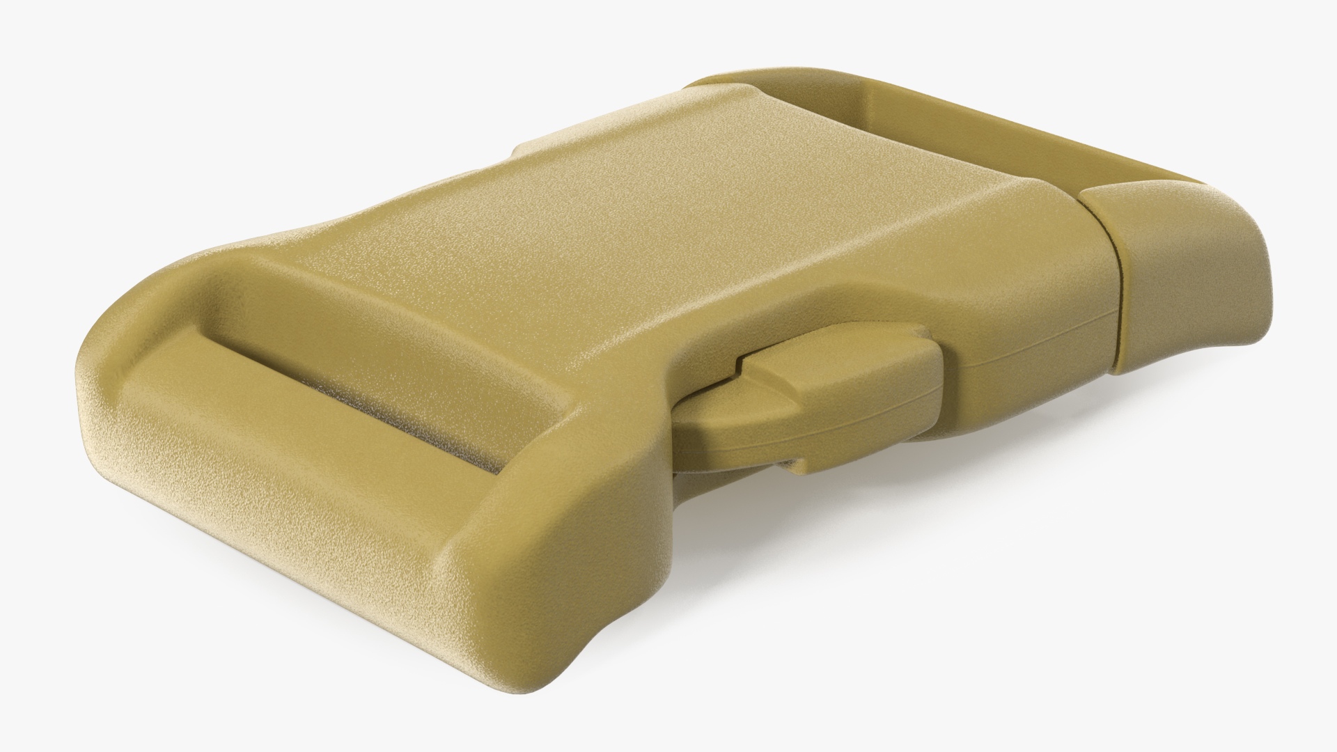 3D Contoured Side Release Plastic Buckle Khaki model