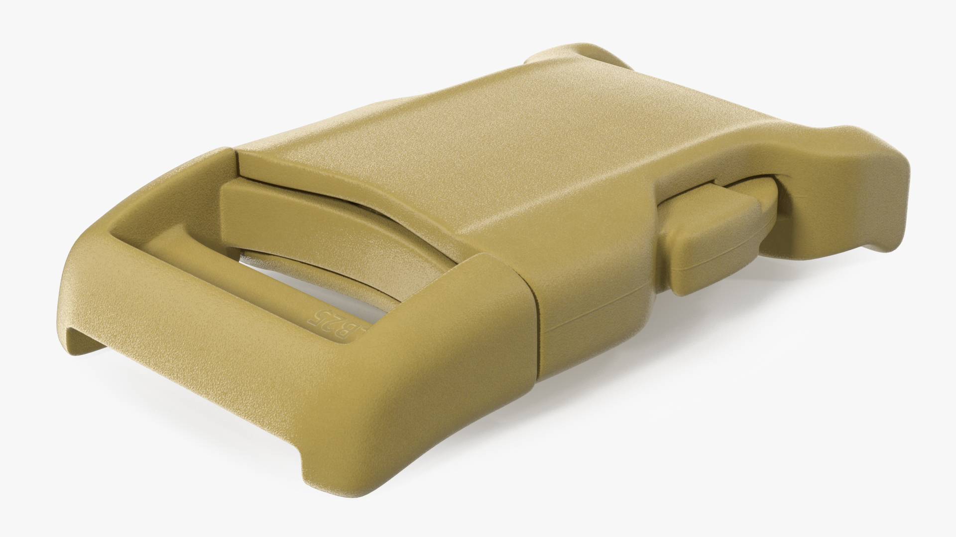 3D Contoured Side Release Plastic Buckle Khaki model