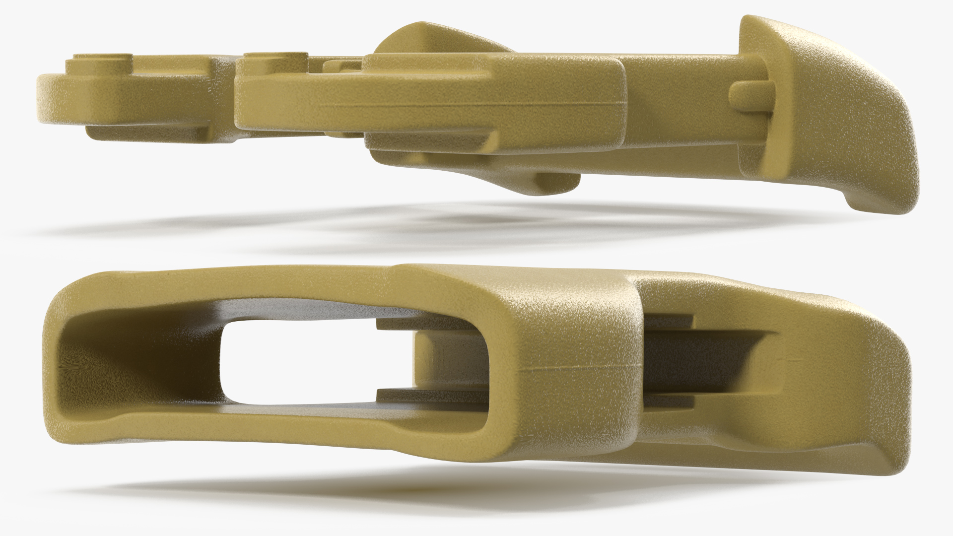 3D Contoured Side Release Plastic Buckle Khaki model