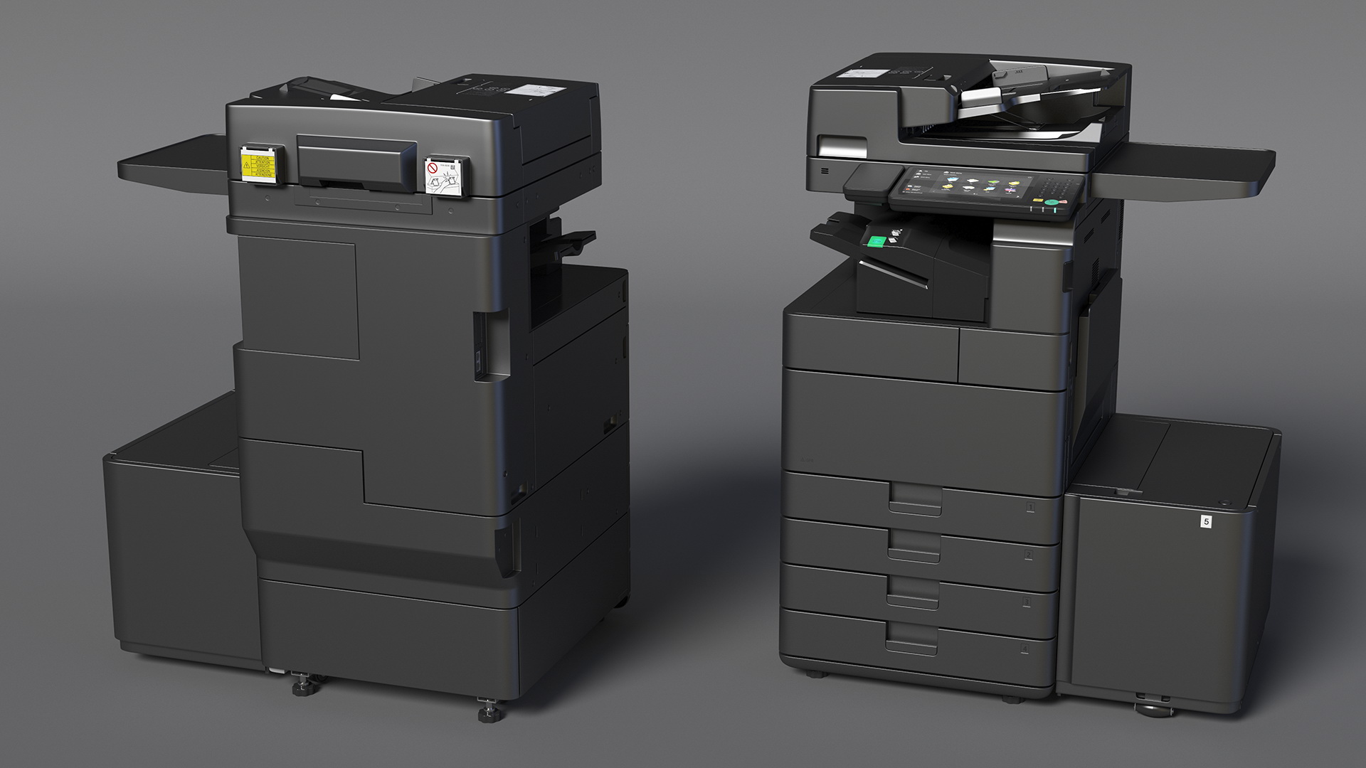 3D Laser MFP Black with Paper Deck Unit Tray
