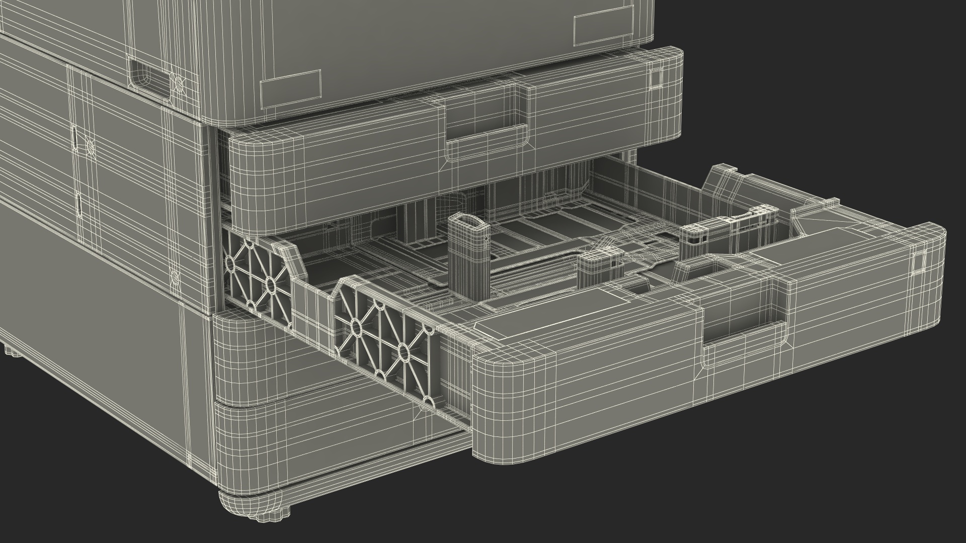 3D Laser MFP Black with Paper Deck Unit Tray