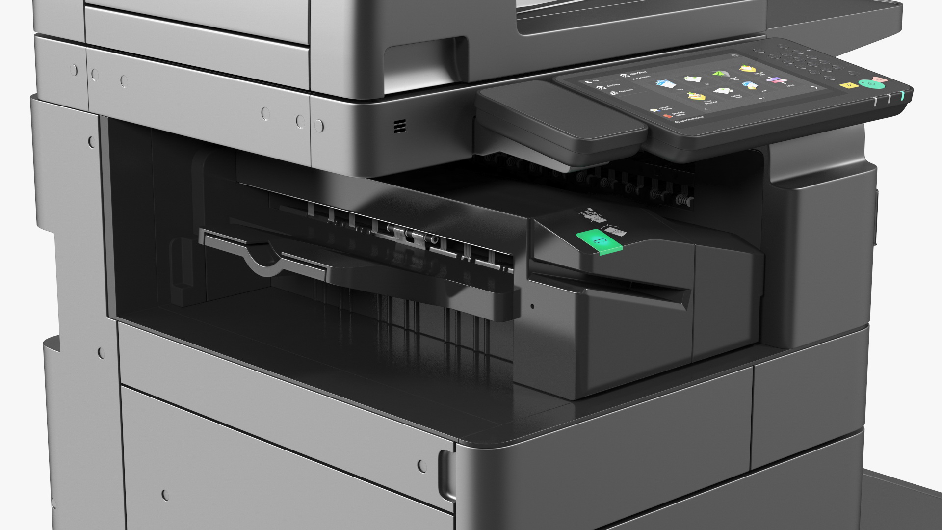 3D Laser MFP Black with Paper Deck Unit Tray