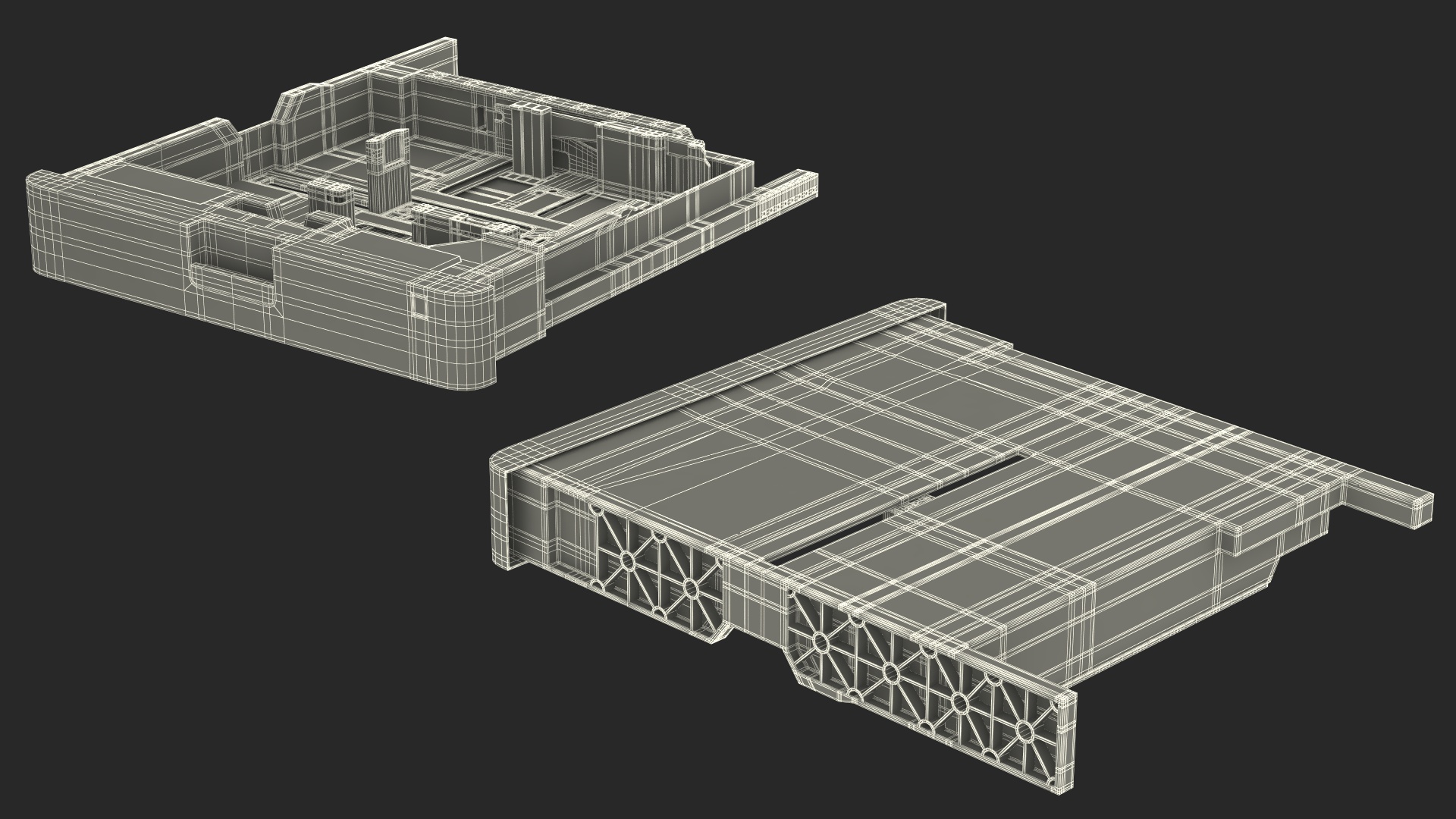3D Laser MFP Black with Paper Deck Unit Tray
