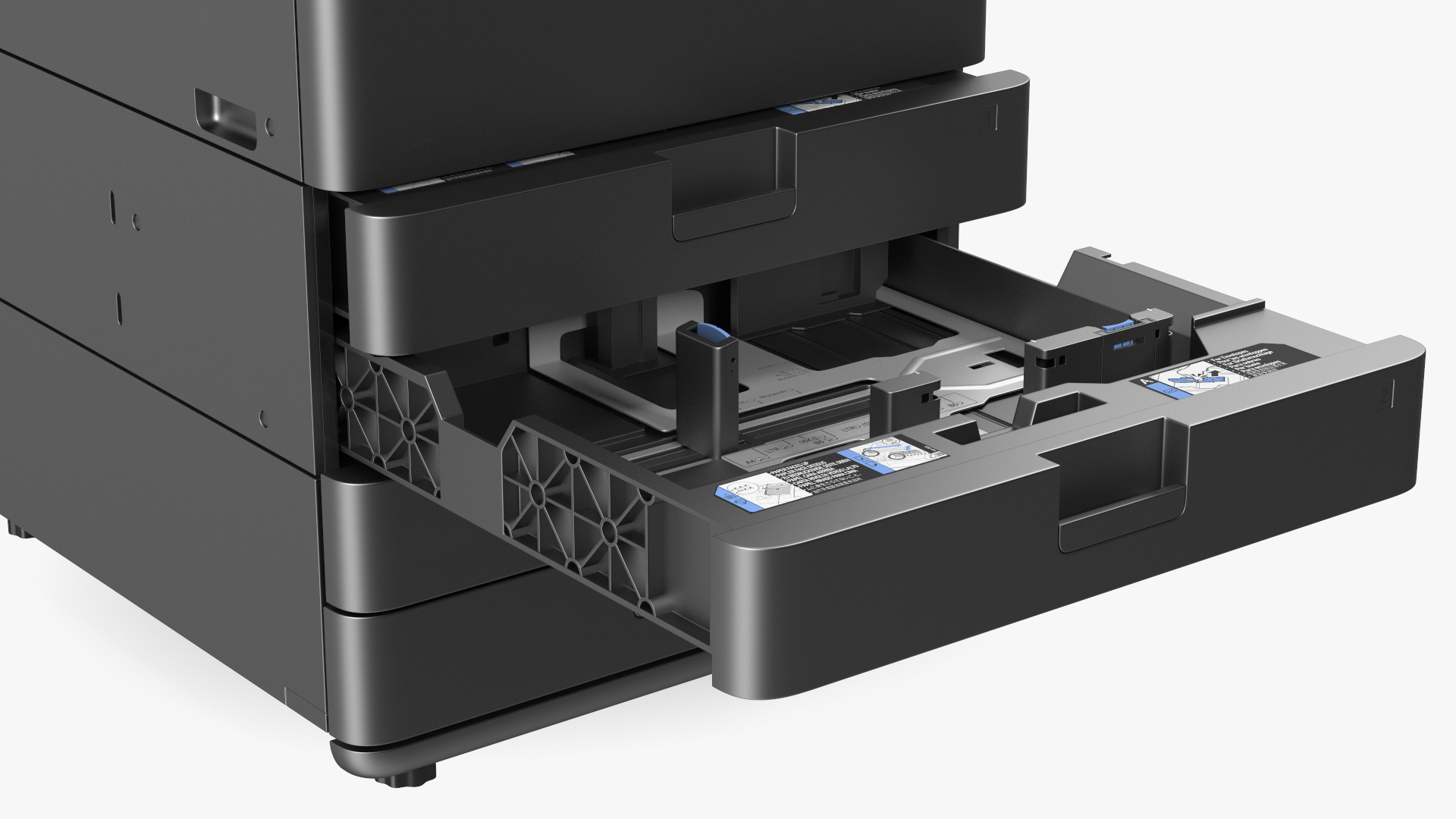3D Laser MFP Black with Paper Deck Unit Tray