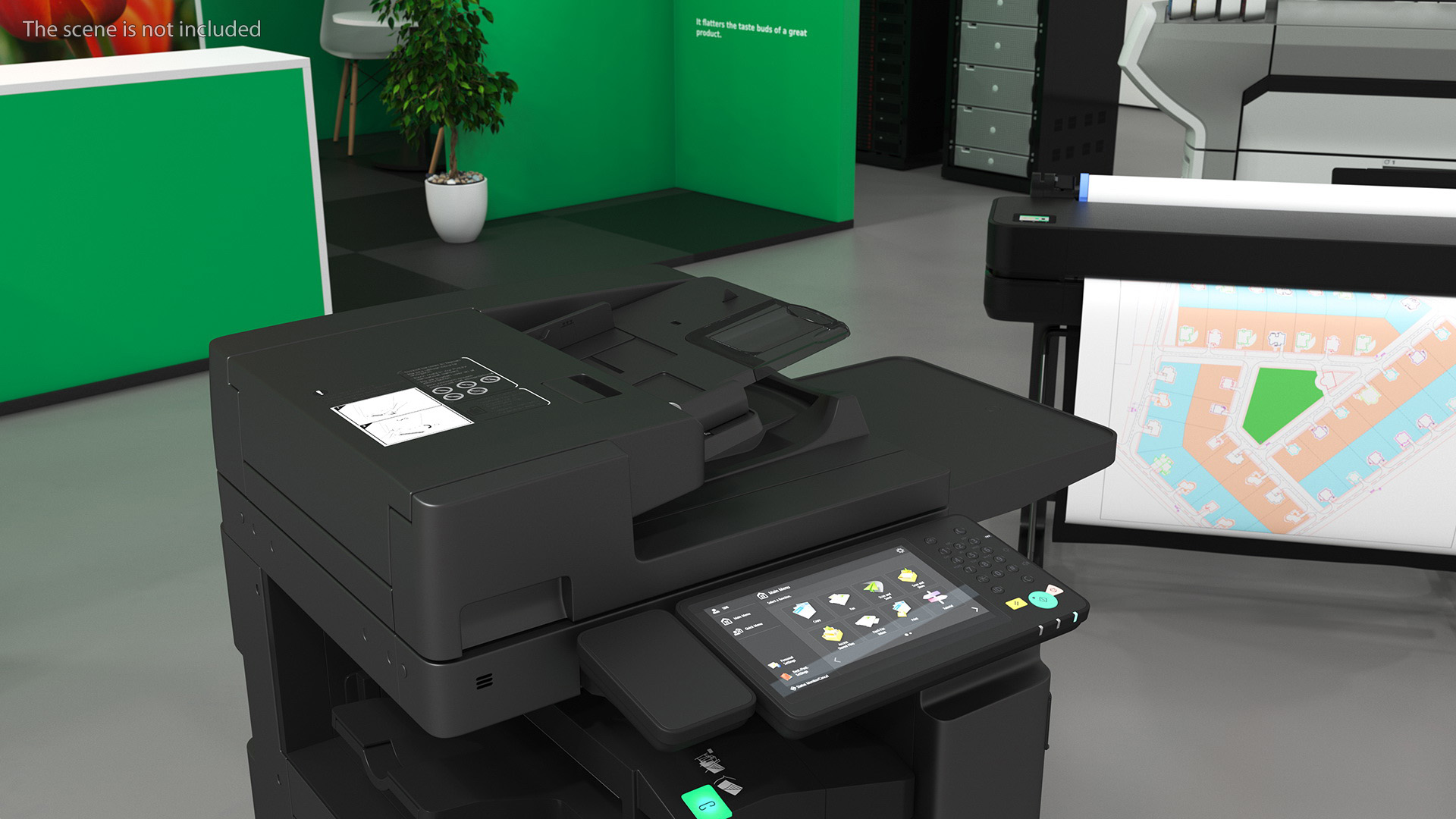 3D Laser MFP Black with Paper Deck Unit Tray