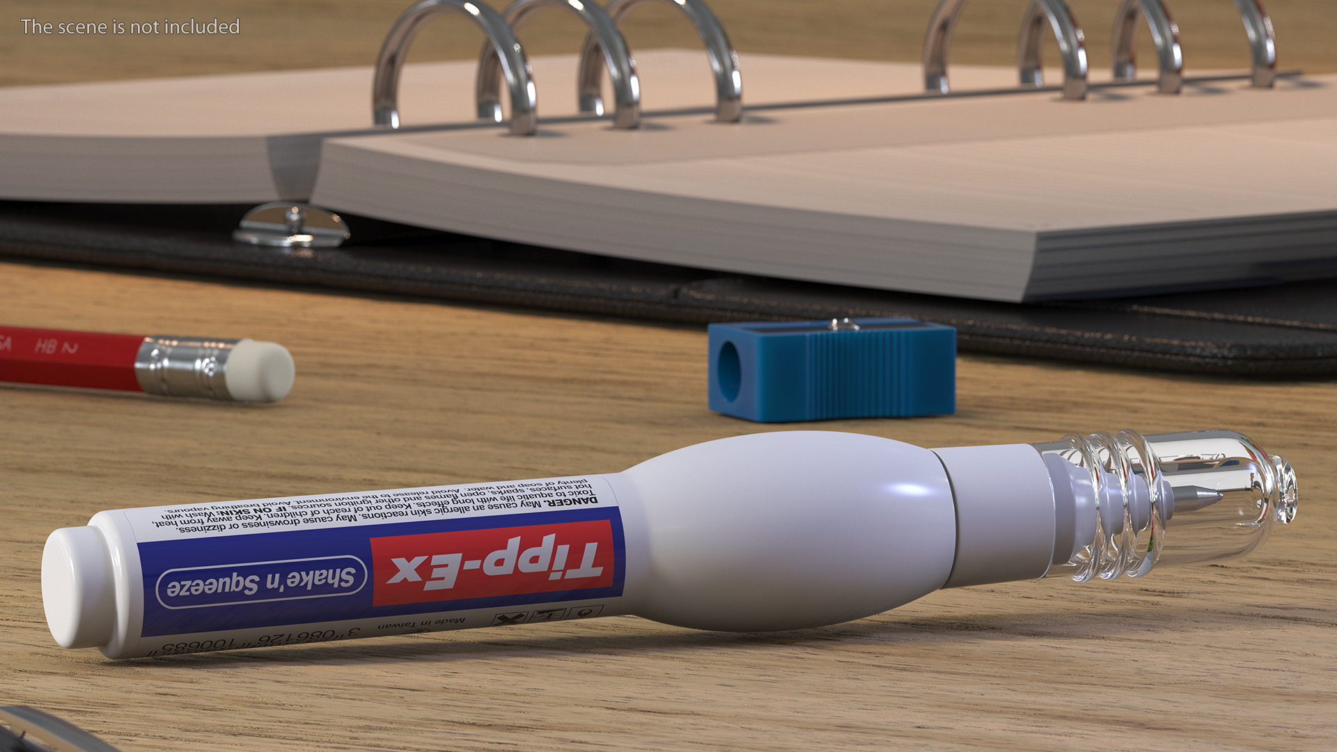 Tipp Ex Shake n Squeeze Correction Fluid Pen 3D model
