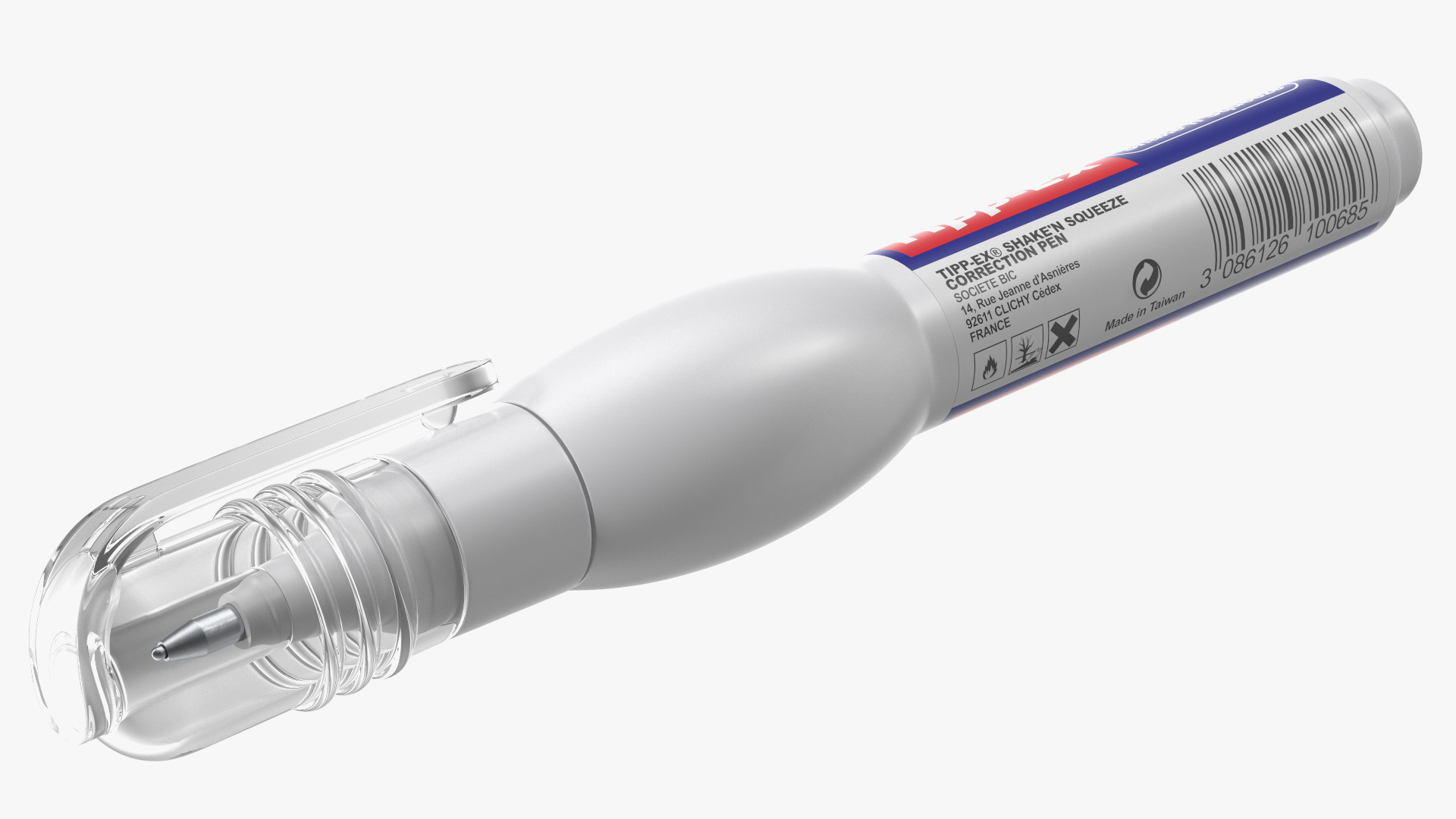 Tipp Ex Shake n Squeeze Correction Fluid Pen 3D model