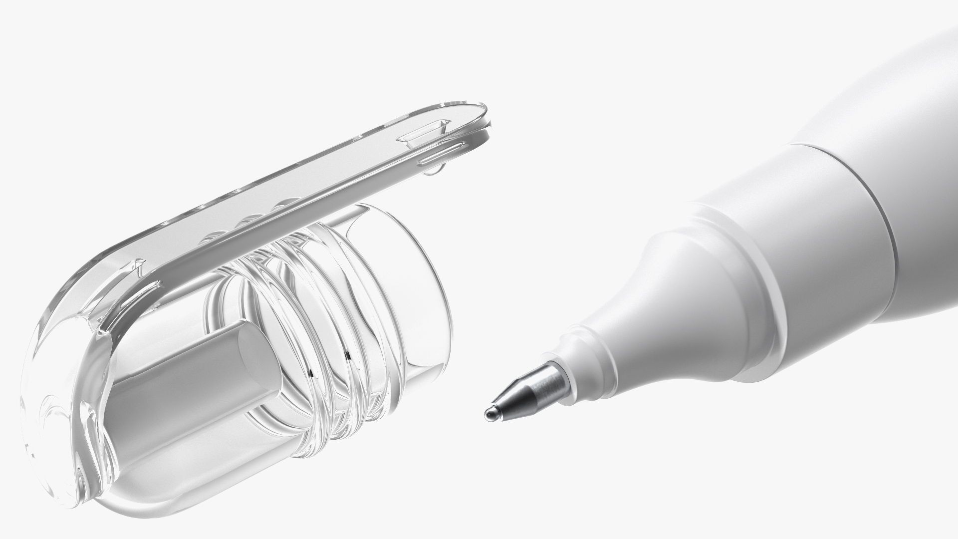 Tipp Ex Shake n Squeeze Correction Fluid Pen 3D model