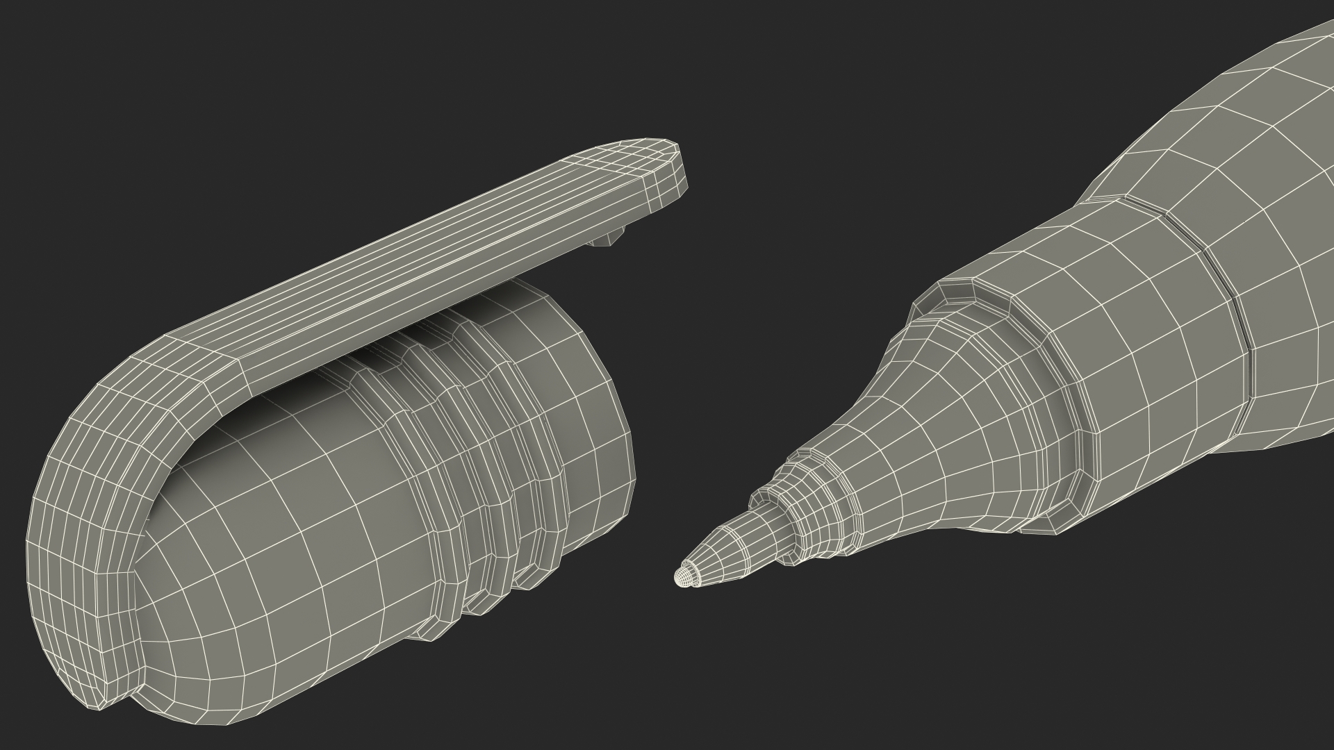 Tipp Ex Shake n Squeeze Correction Fluid Pen 3D model
