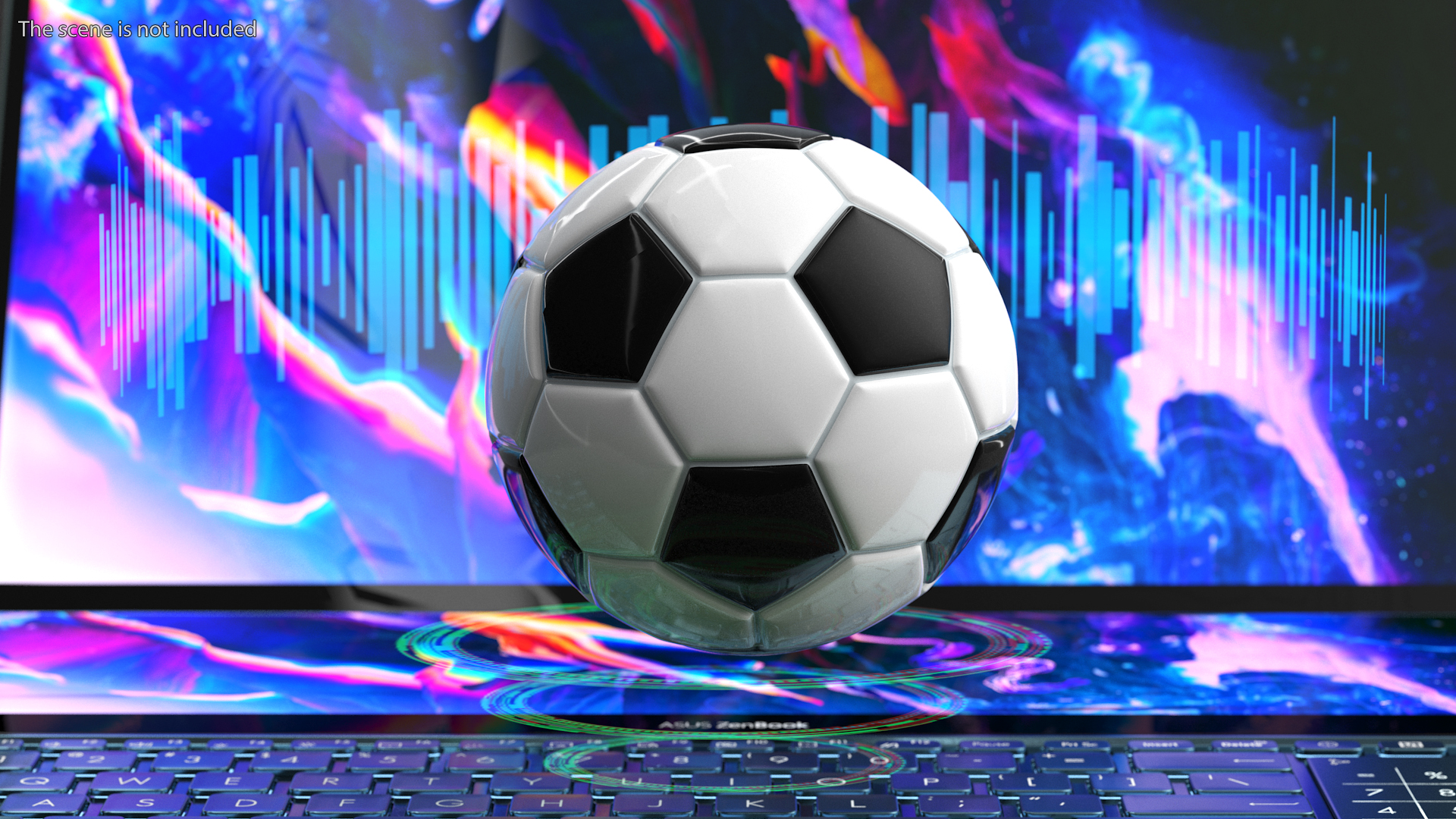 Soccer Ball Emoji 3D