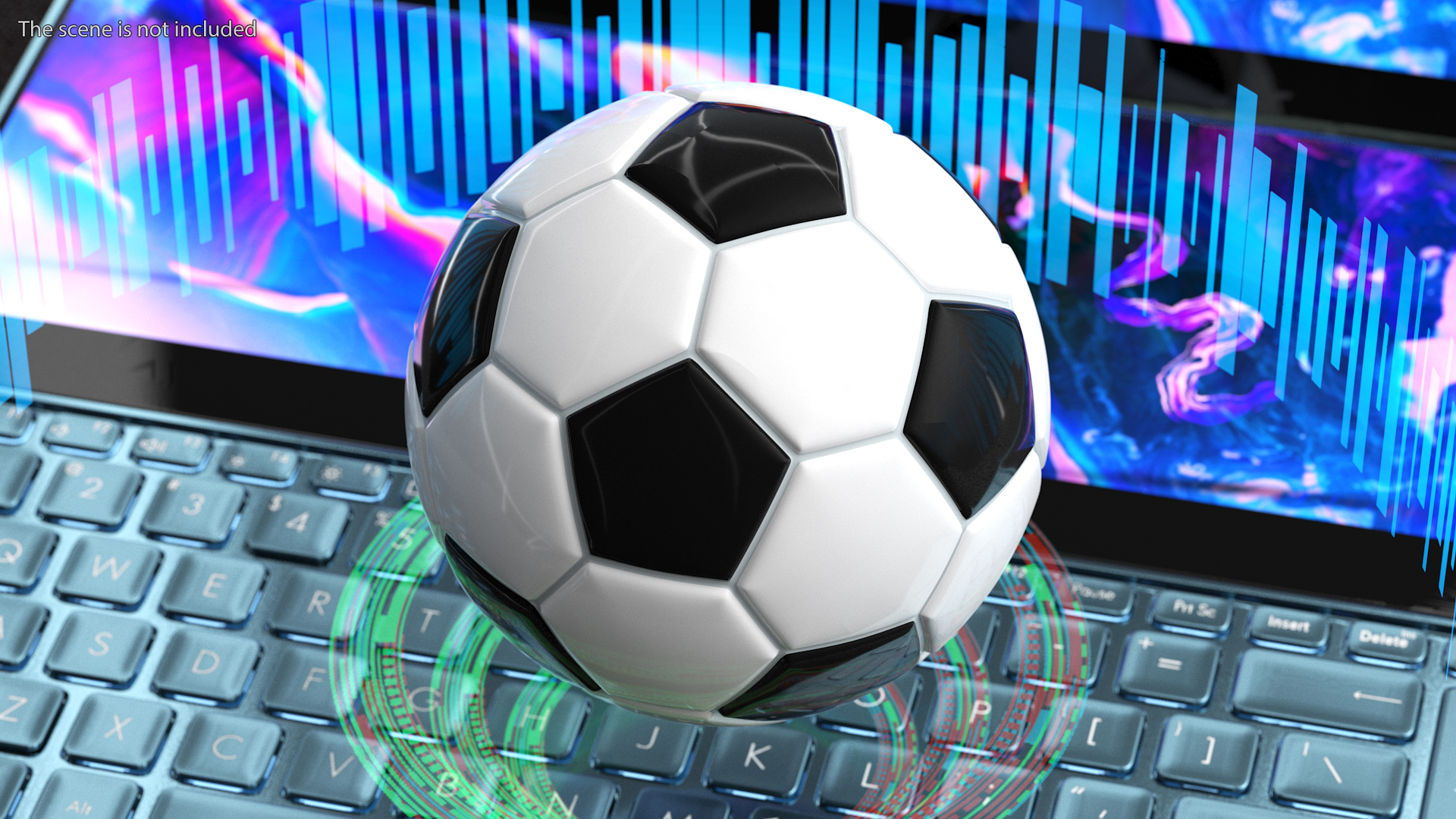 Soccer Ball Emoji 3D