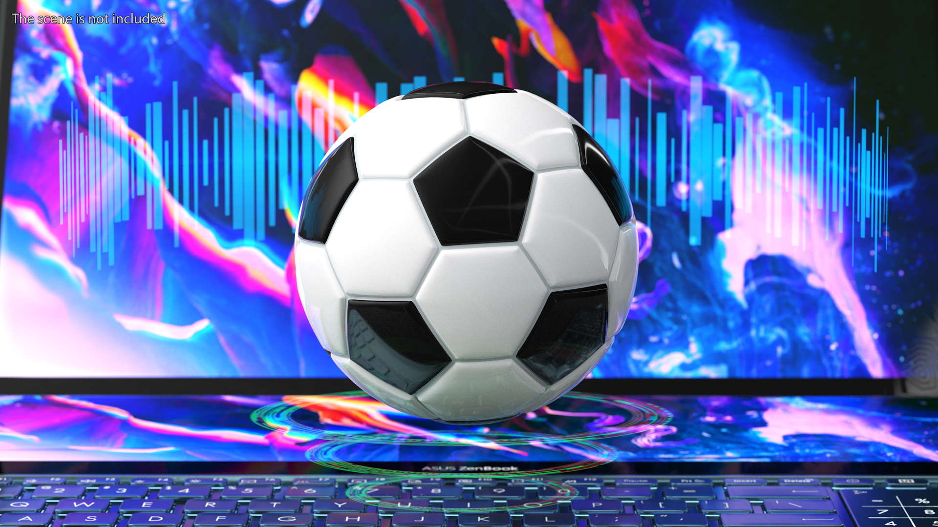 Soccer Ball Emoji 3D