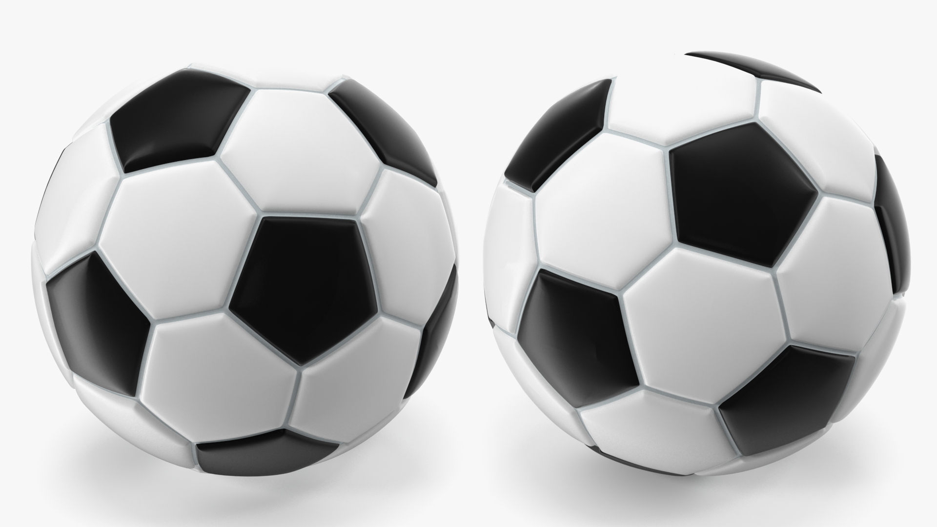 Soccer Ball Emoji 3D