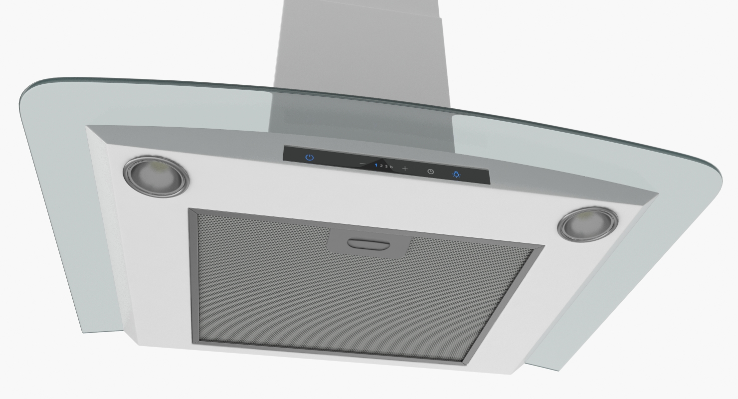 Chimney Cooker Hood Generic 3D