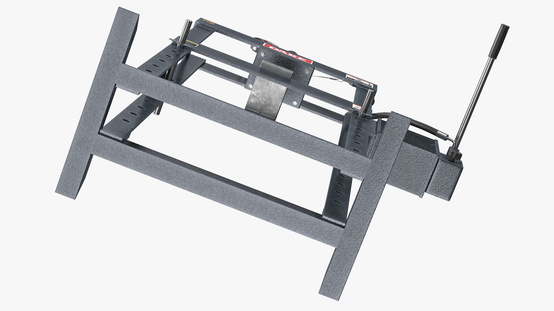3D model Dake 10 Ton Manual Hydraulic Bench Press