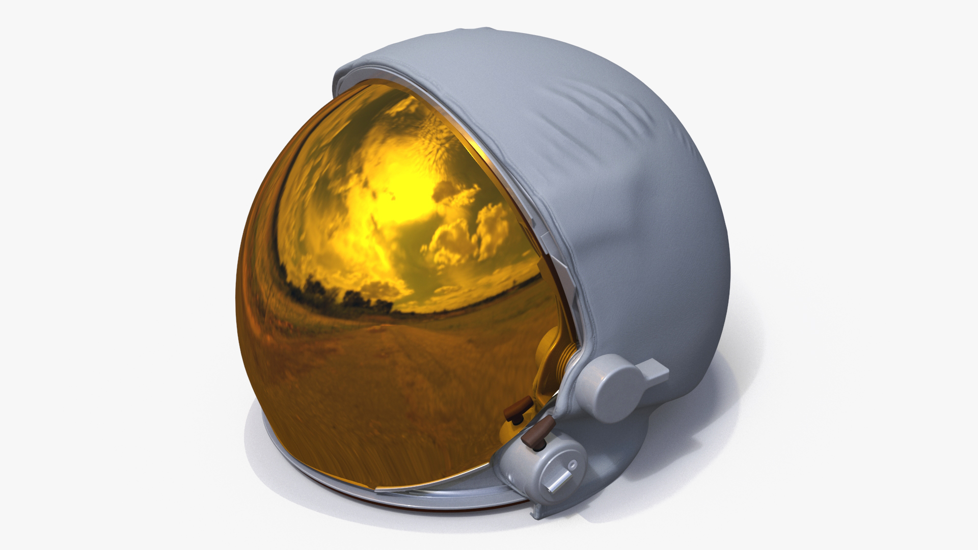 3D model NASA Astronaut Suit with Backpack Rigged