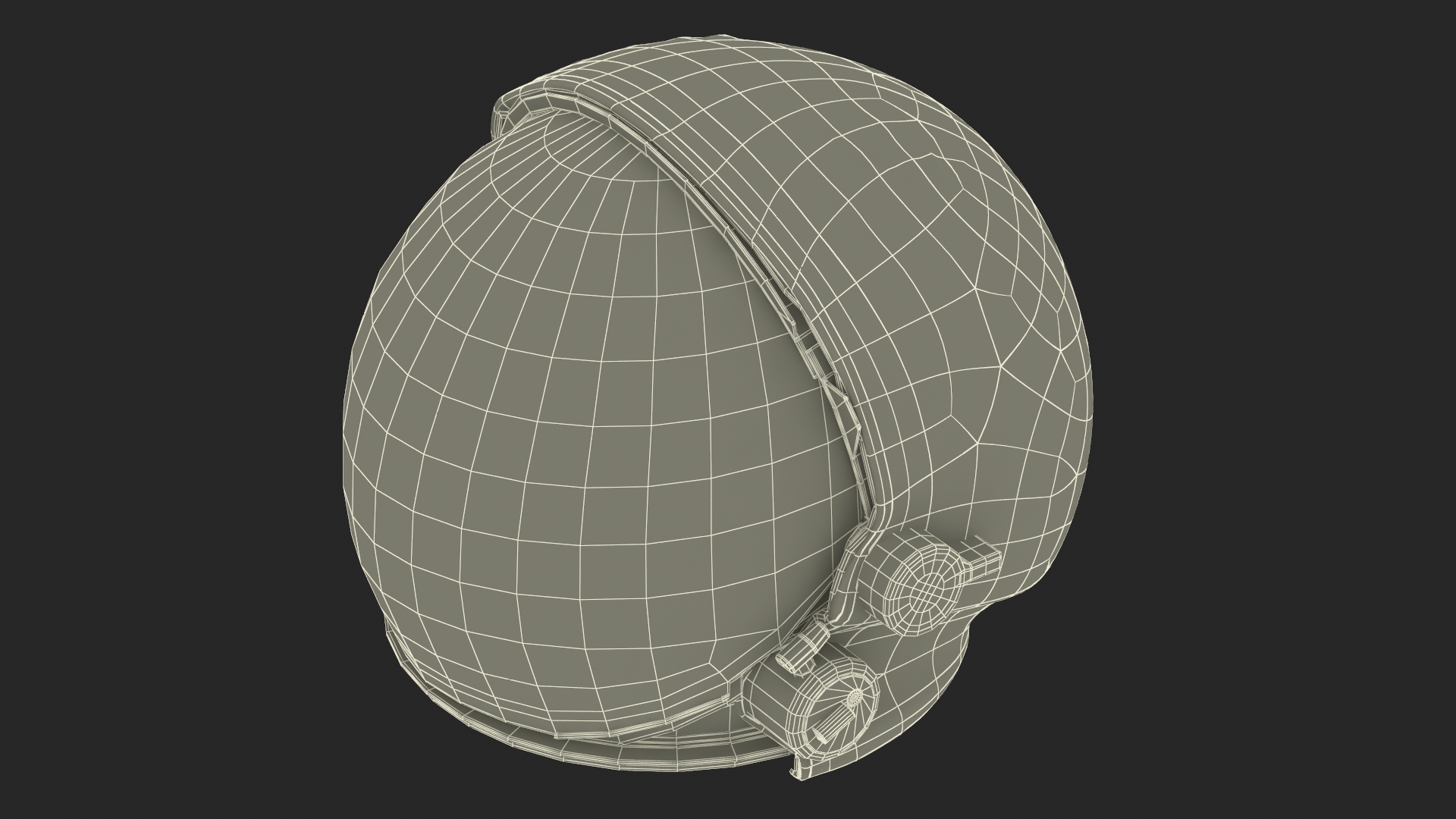 3D model NASA Astronaut Suit with Backpack Rigged
