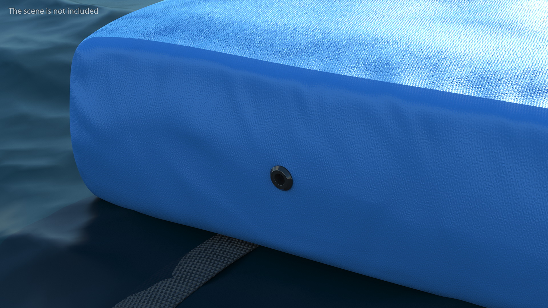 3D model Bradley Type IV Boat Cushion USCG Throwable Flotation Device
