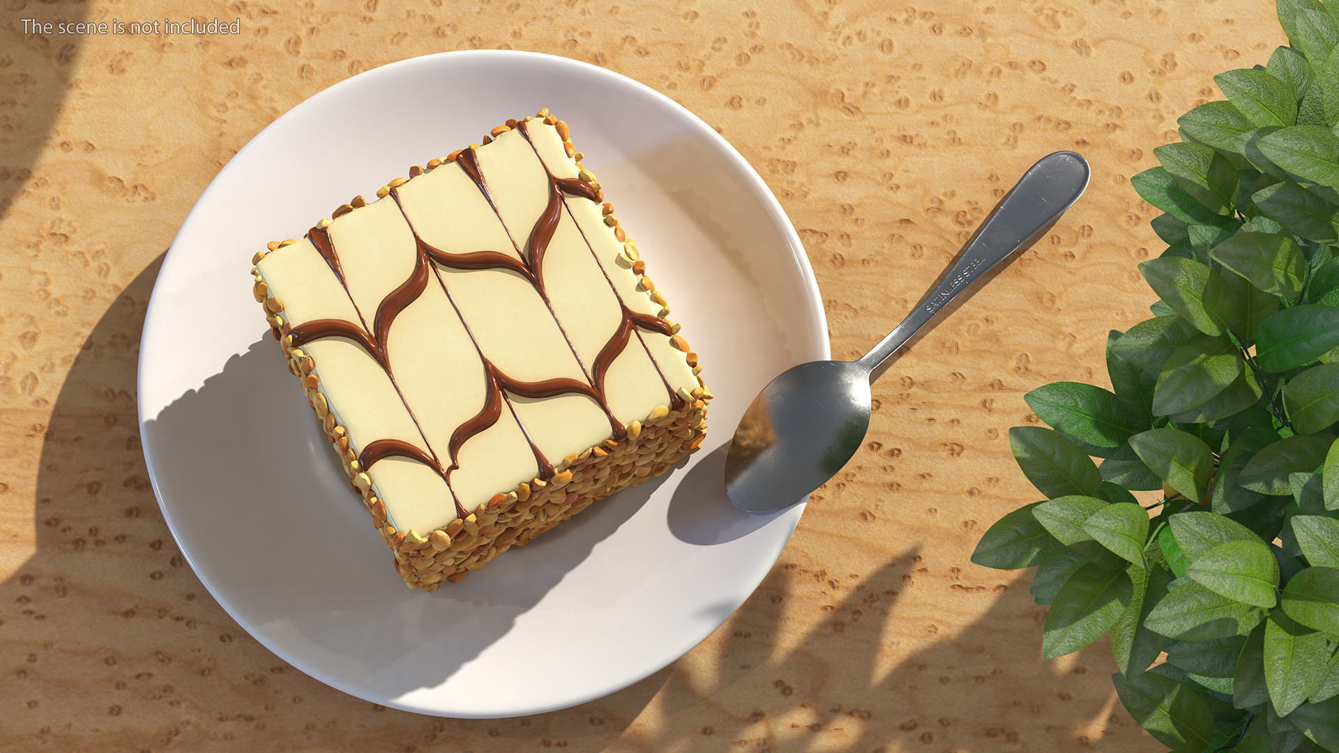 3D model Mono Latte Cake