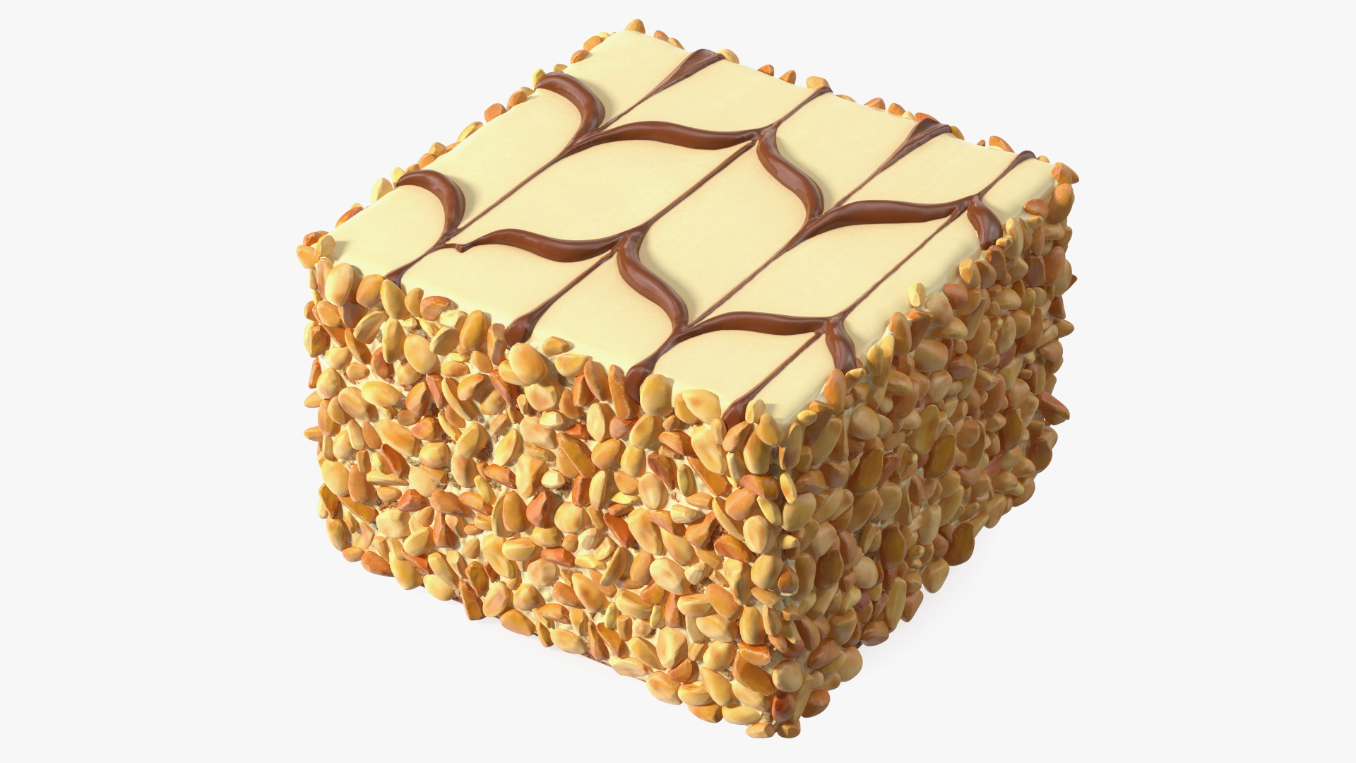 3D model Mono Latte Cake