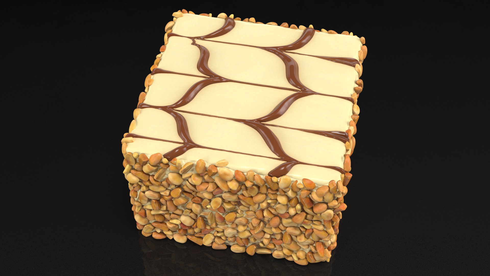 3D model Mono Latte Cake