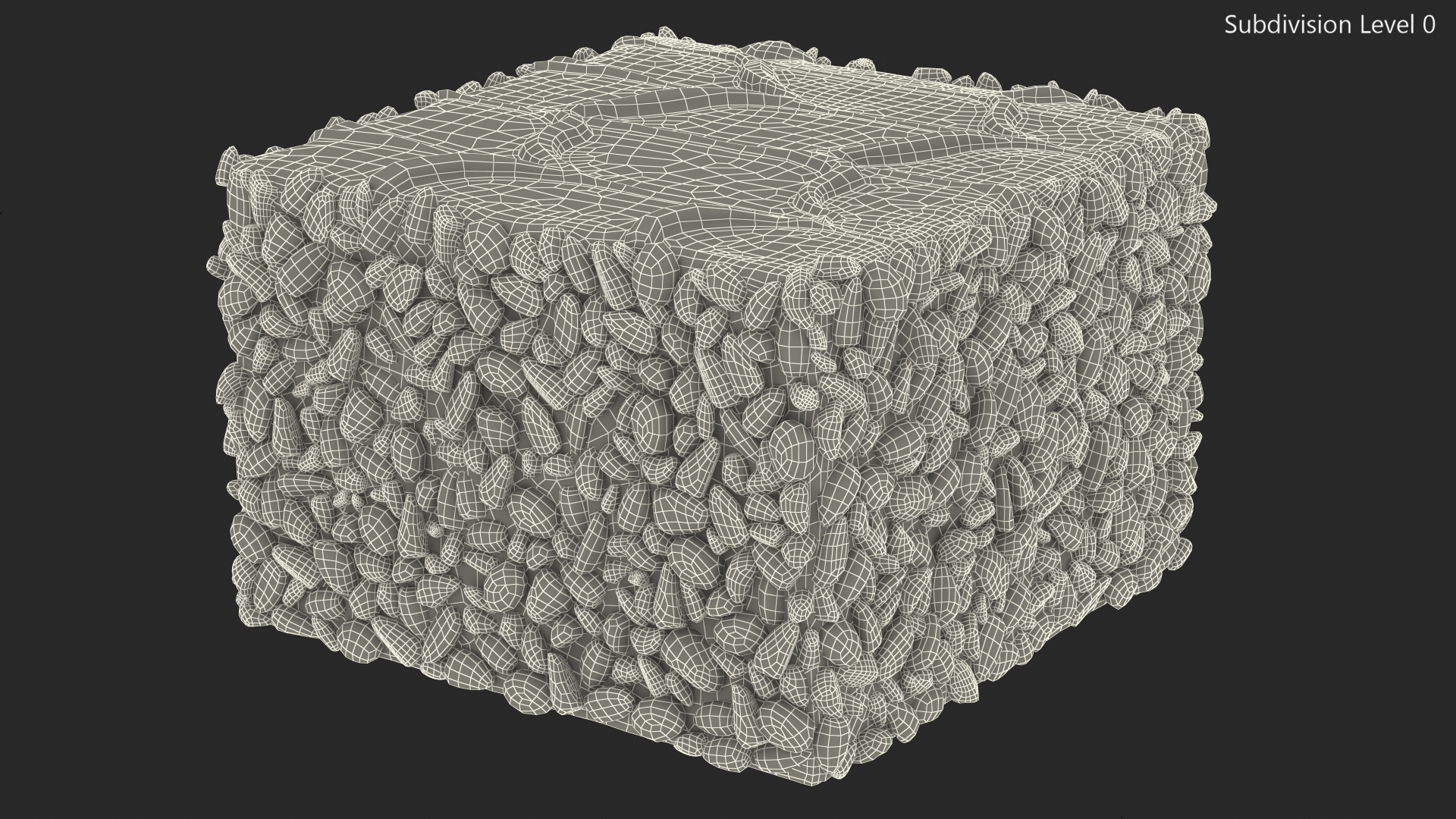 3D model Mono Latte Cake