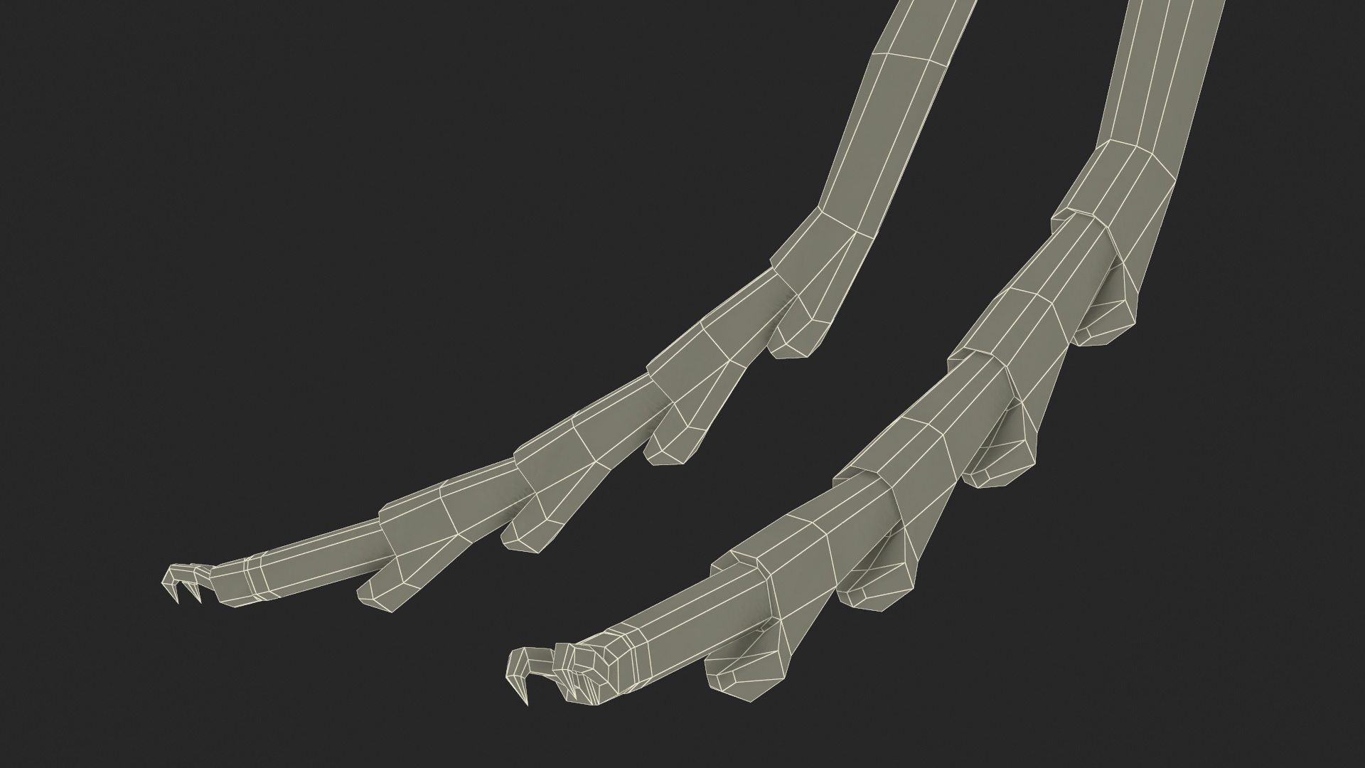 Realistic Praying Mantis 3D model