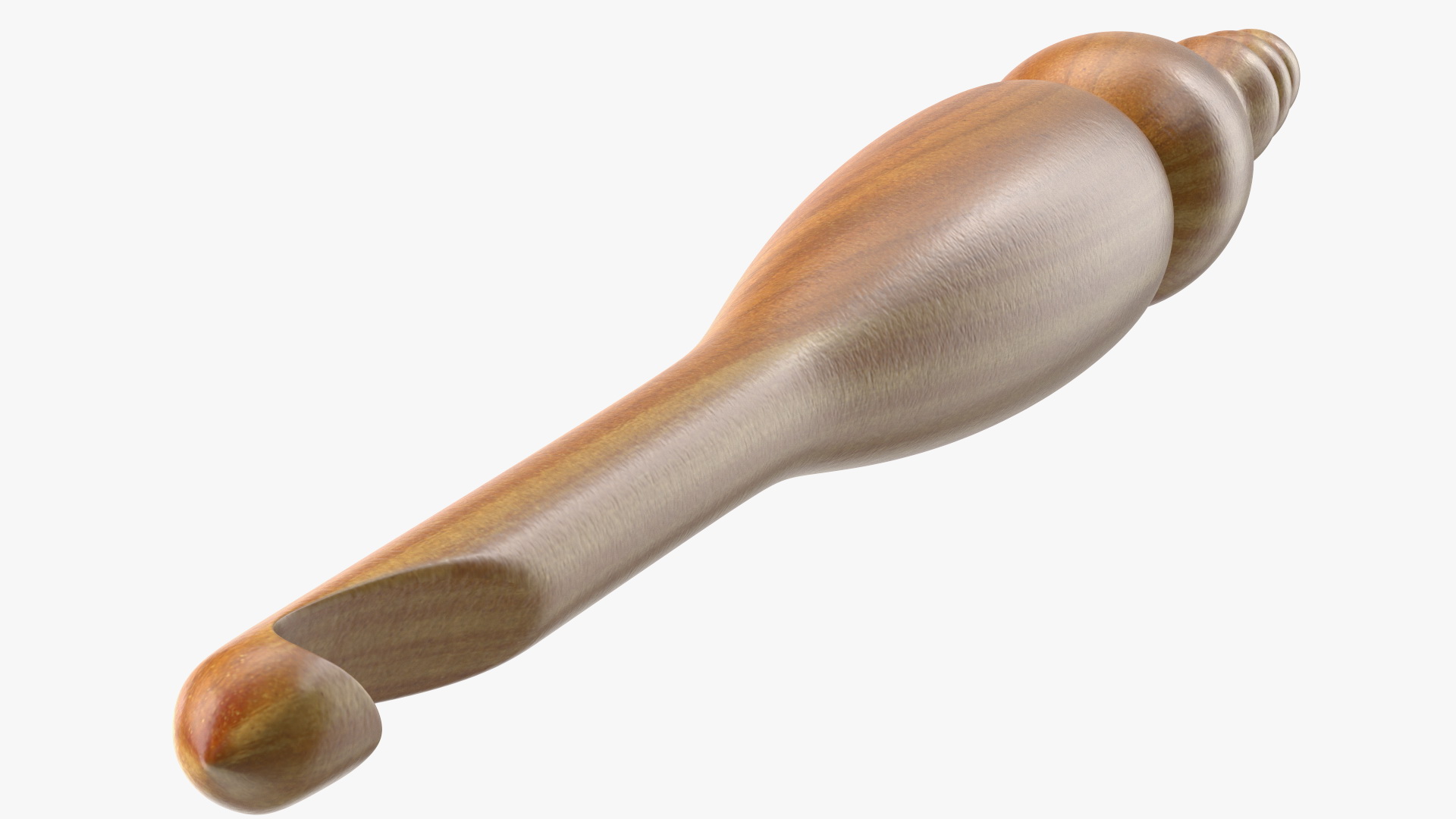 Wooden Crochet Hook 3D model