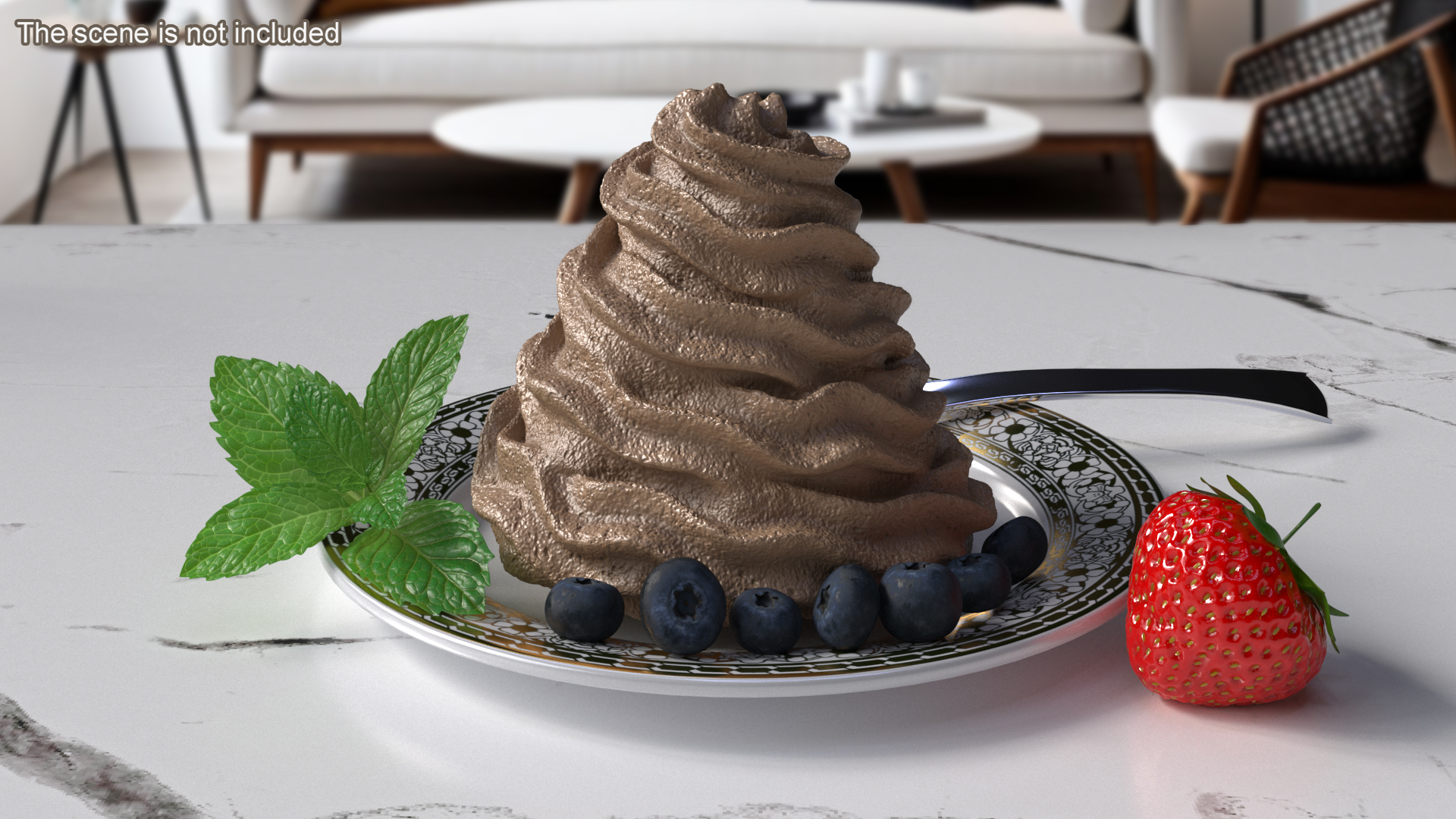 3D Nutella Whipped Cream