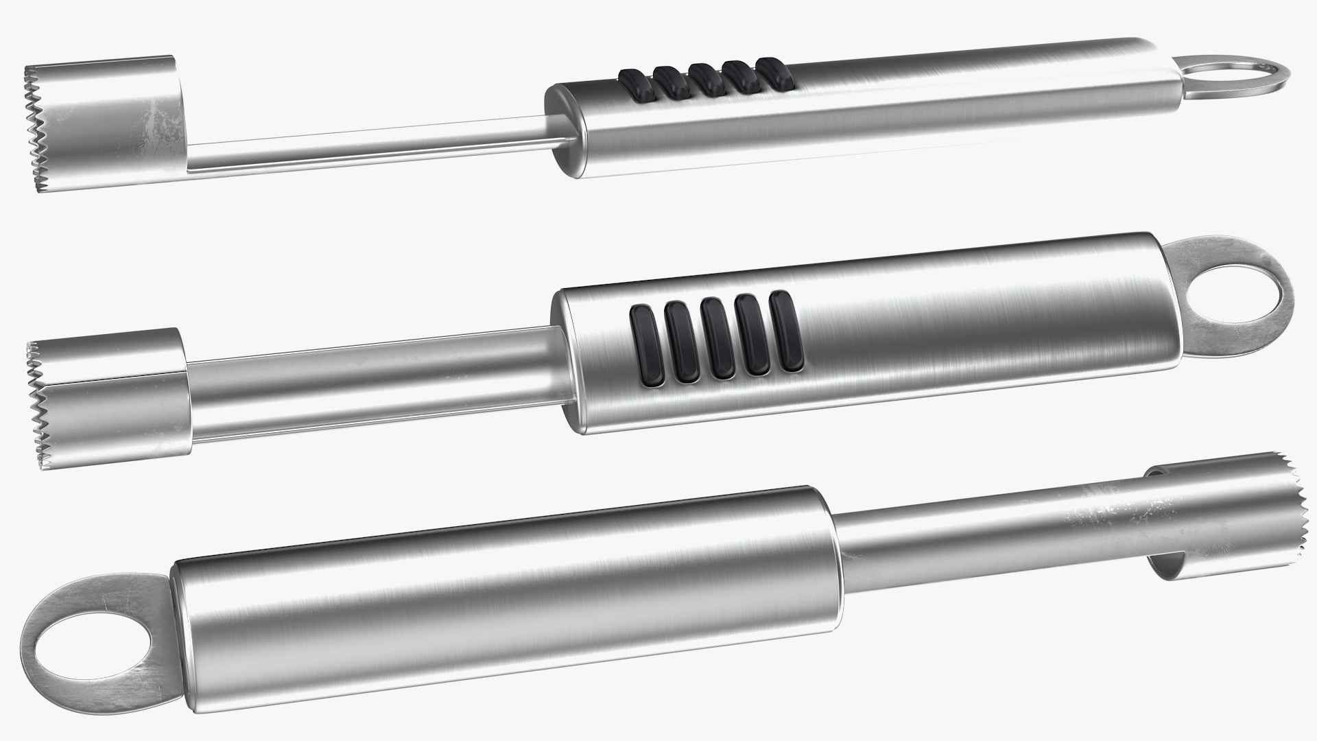 Stainless Steel Apple Core Remover 3D model