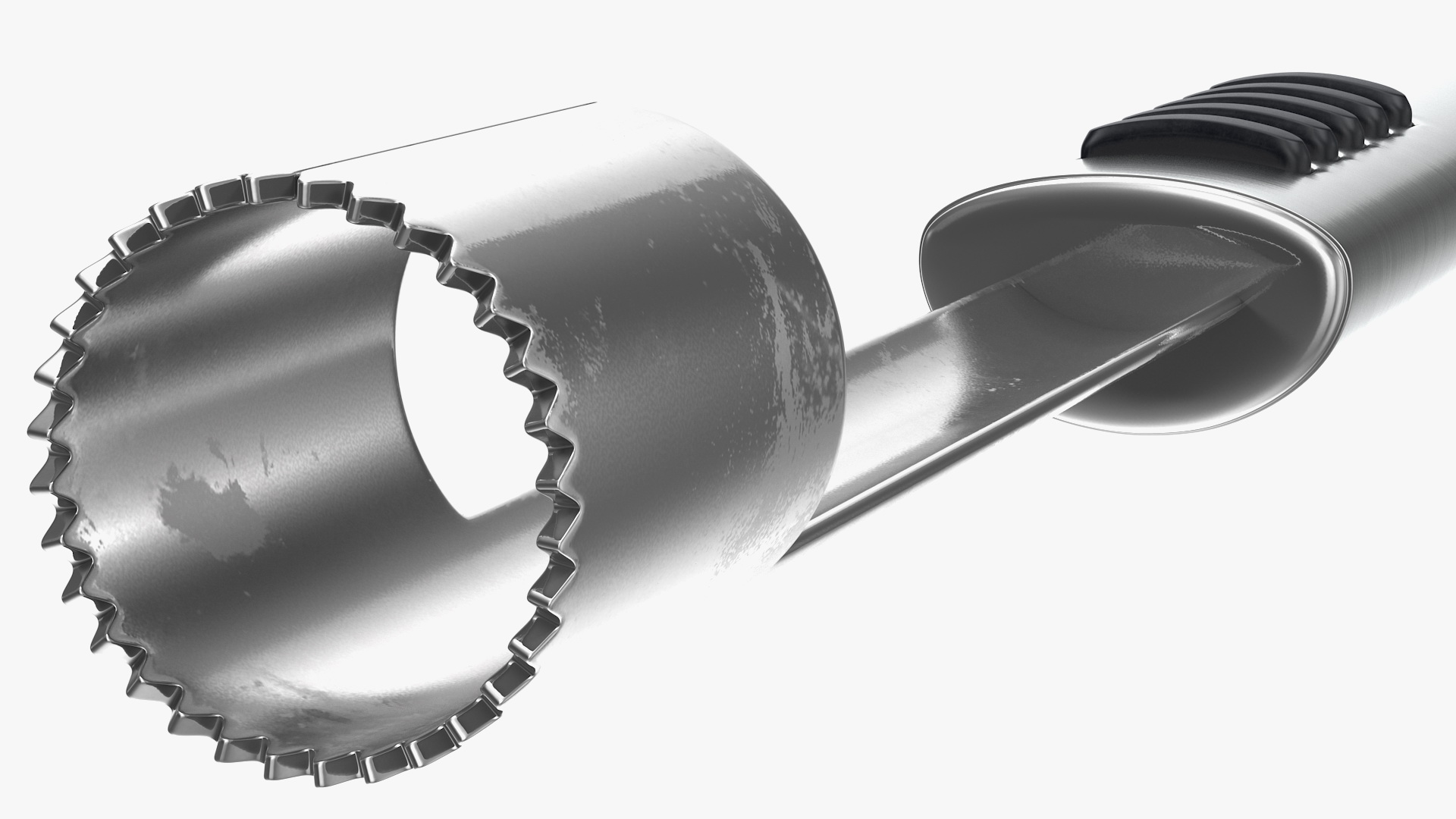 Stainless Steel Apple Core Remover 3D model