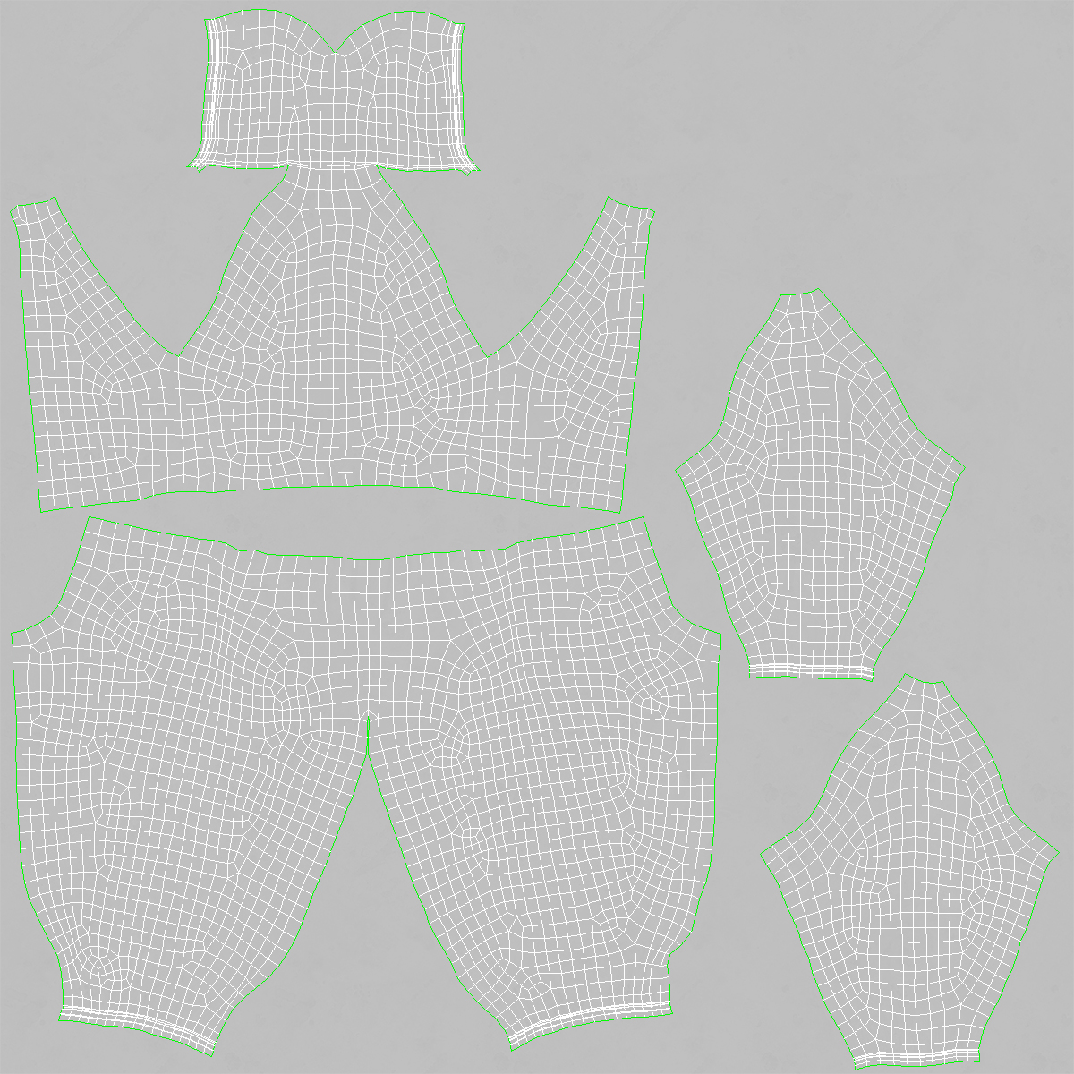 Ecological Worker Rigged 3D model