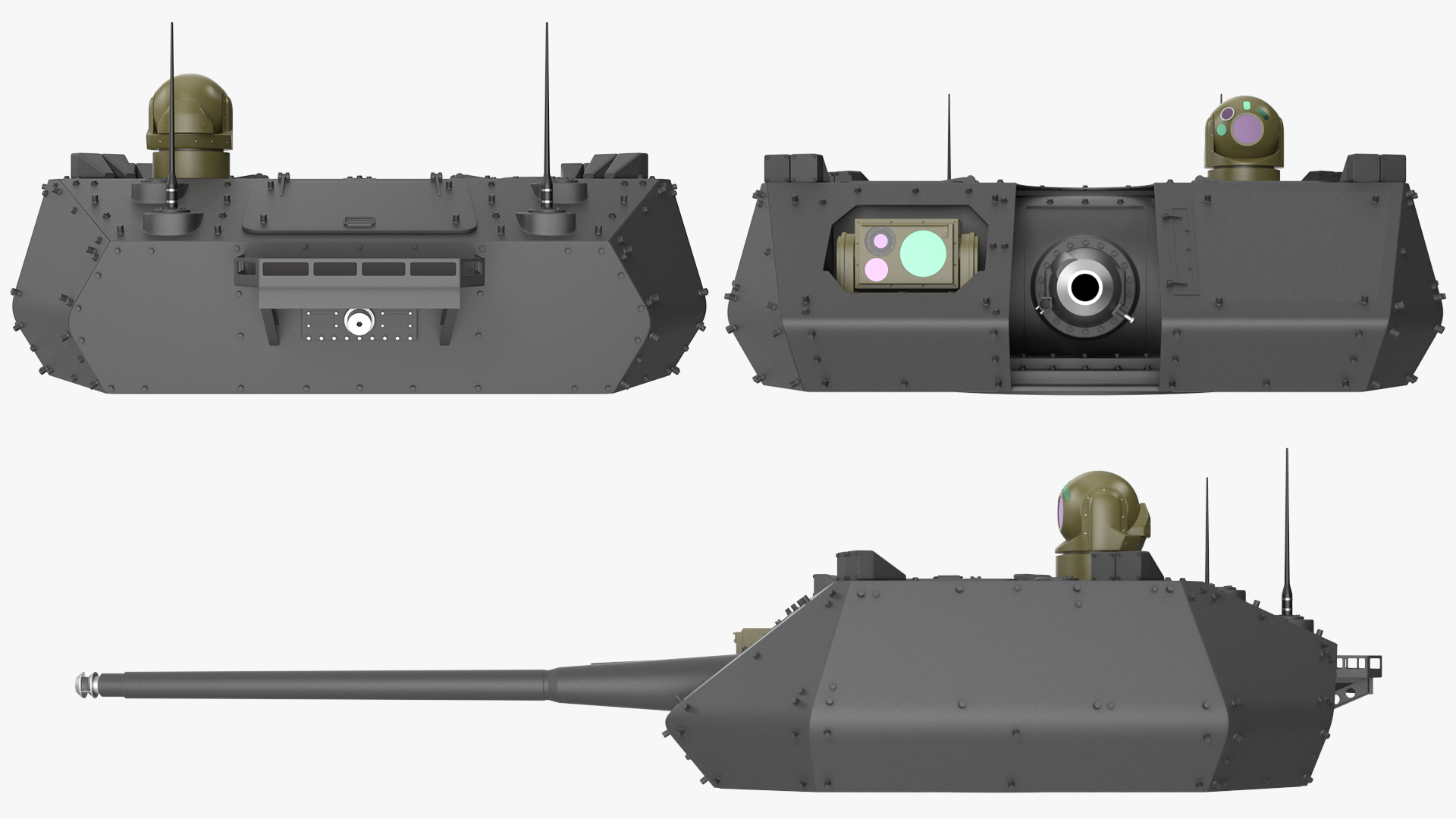 3D Tank Turret