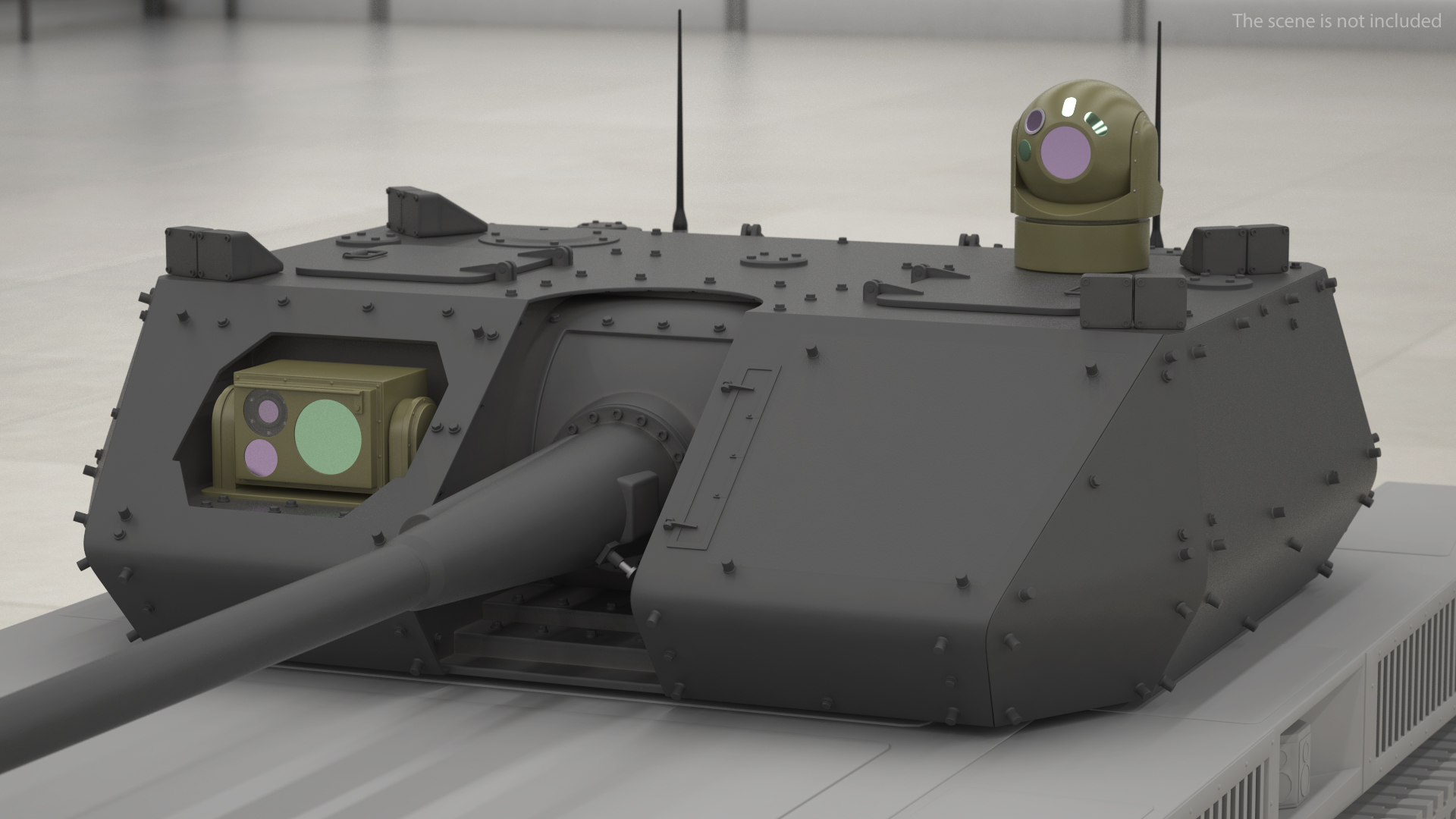 3D Tank Turret