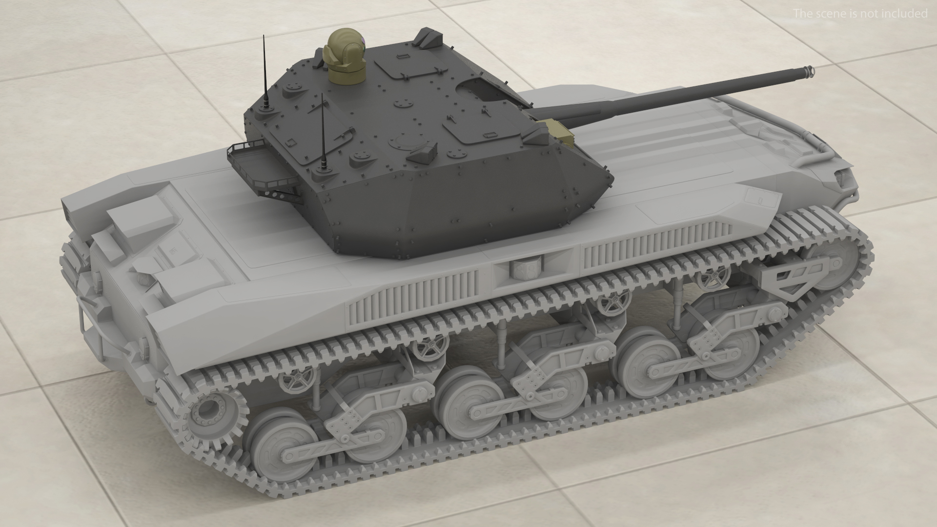 3D Tank Turret