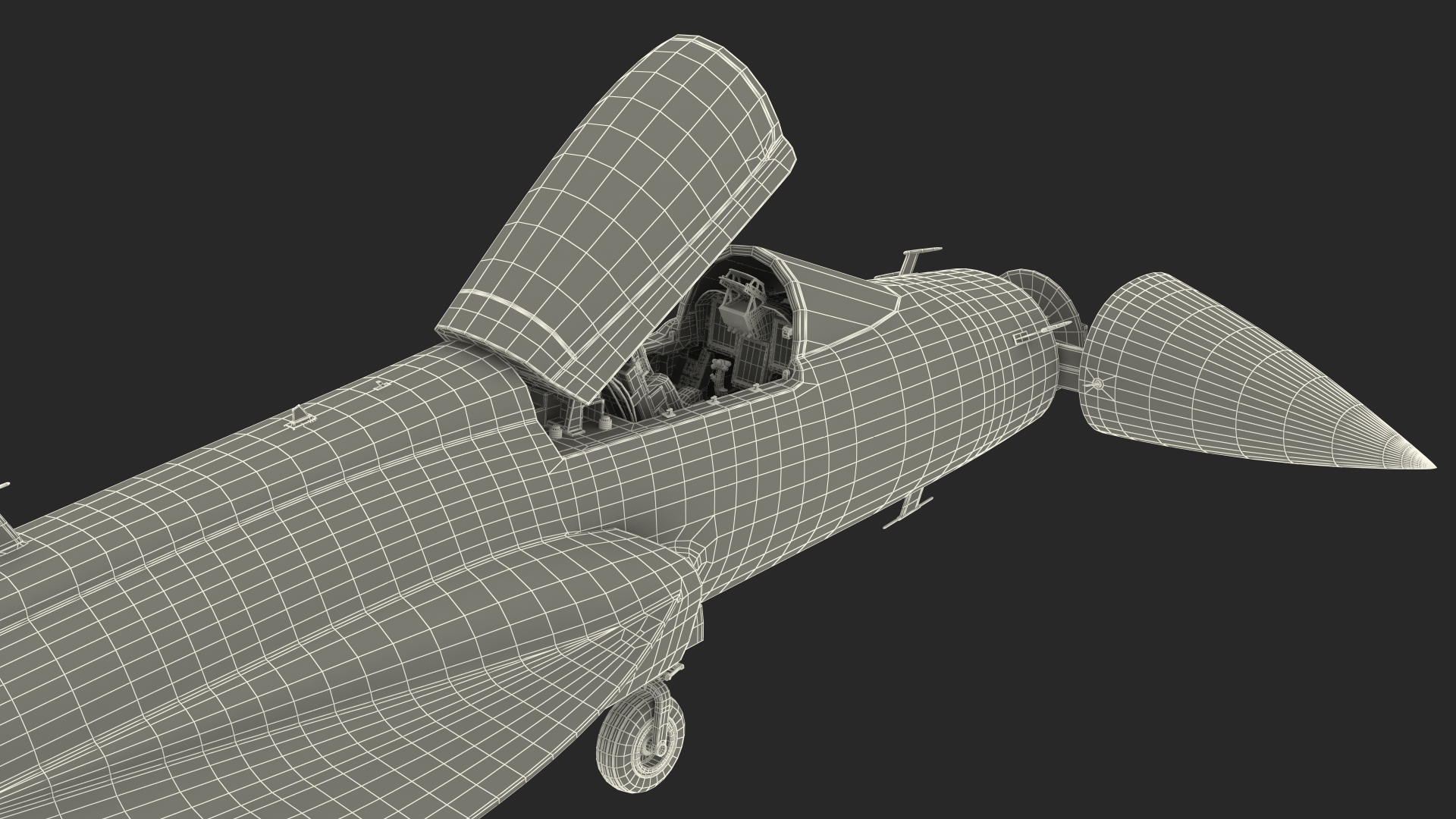 PAC JF-17 Thunder Green Livery with Armament 3D model