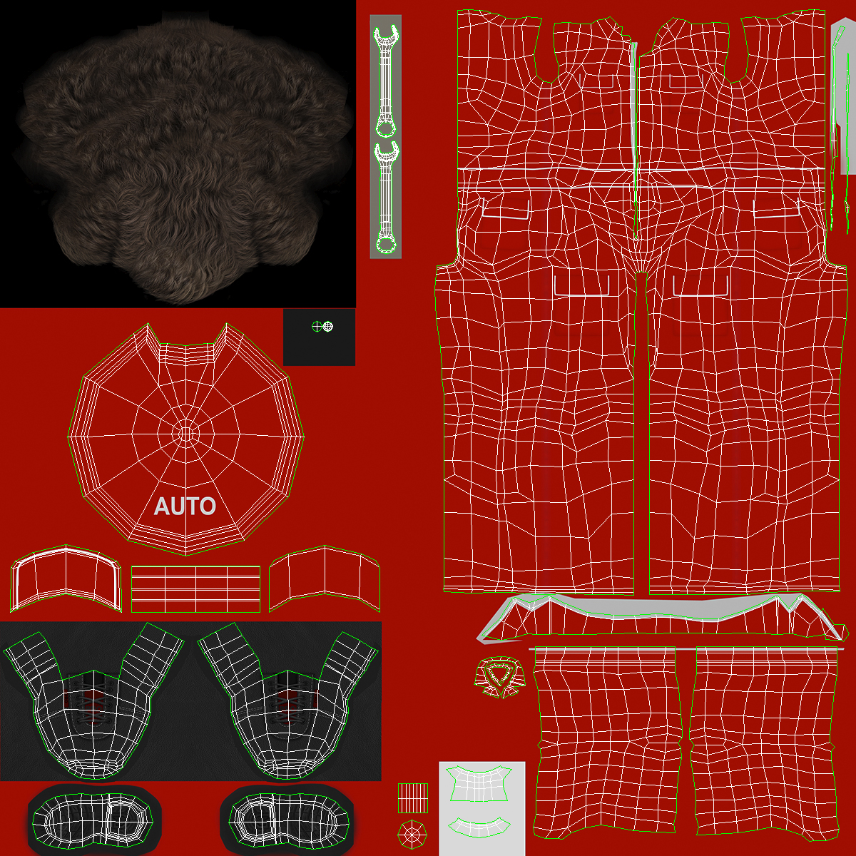 3D Auto Mechanic Clothes