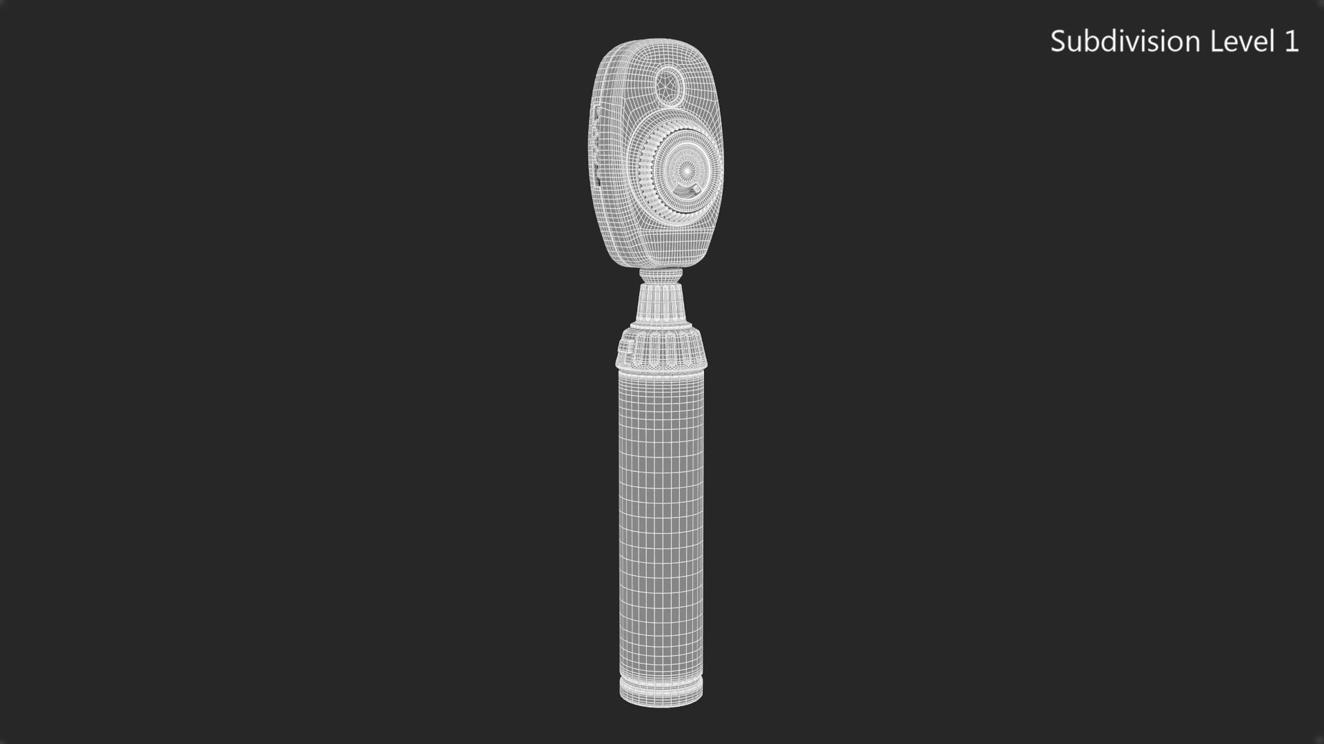 3D Heine BETA 200 LED Ophthalmoscope model
