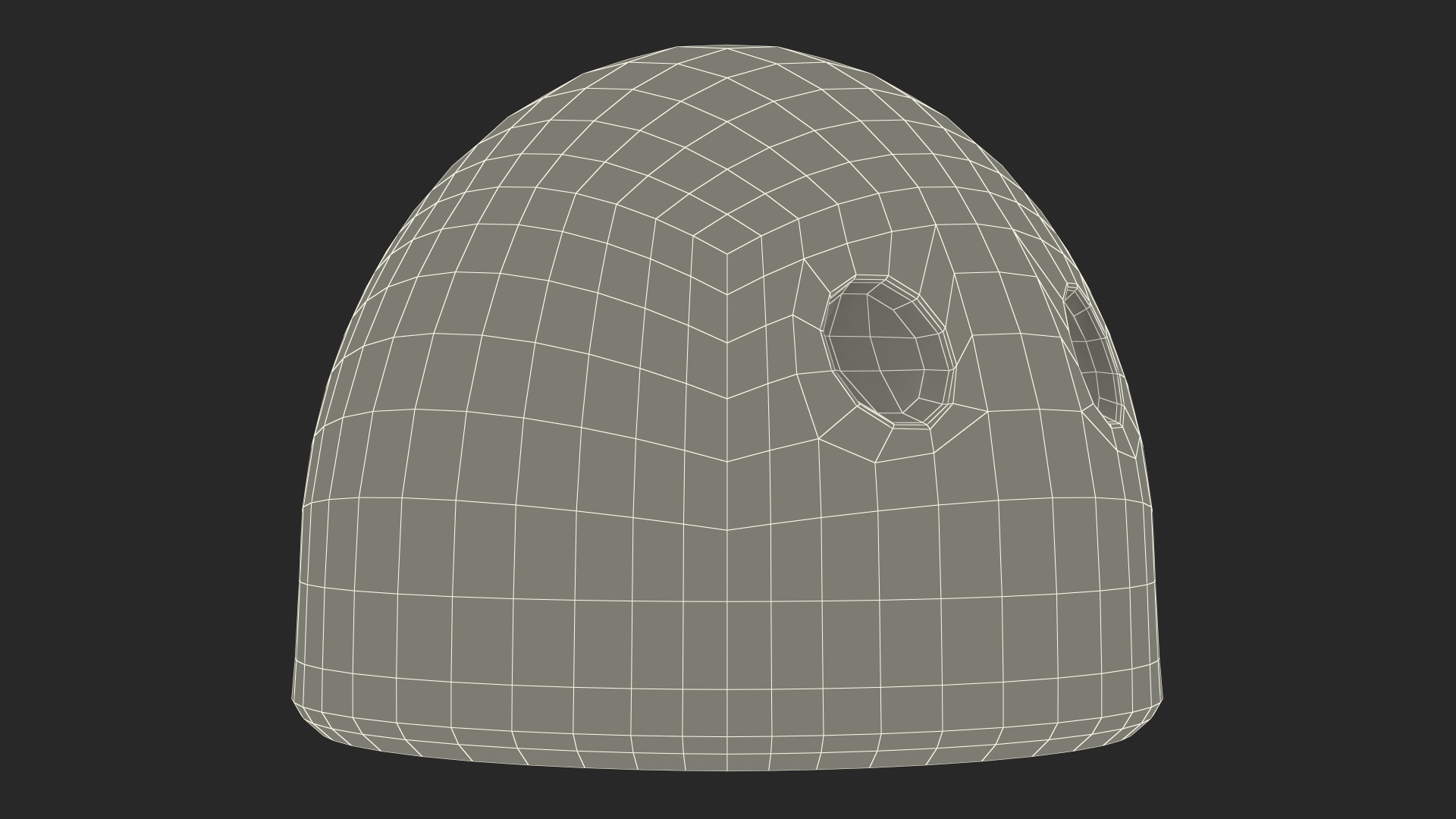 Blank Face Android Emoji 3D model