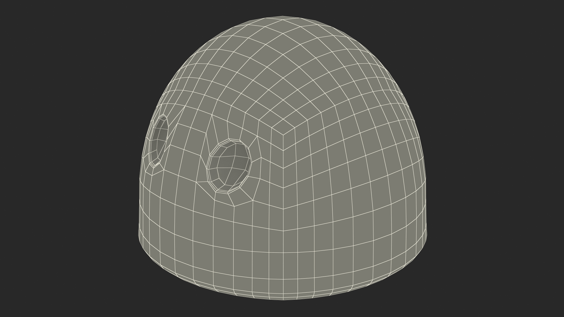 Blank Face Android Emoji 3D model