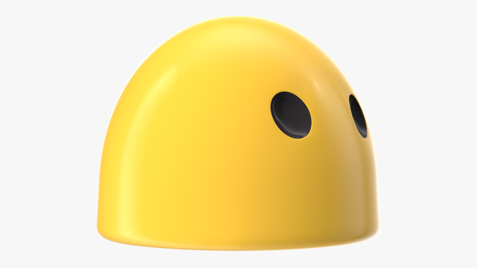 Blank Face Android Emoji 3D model